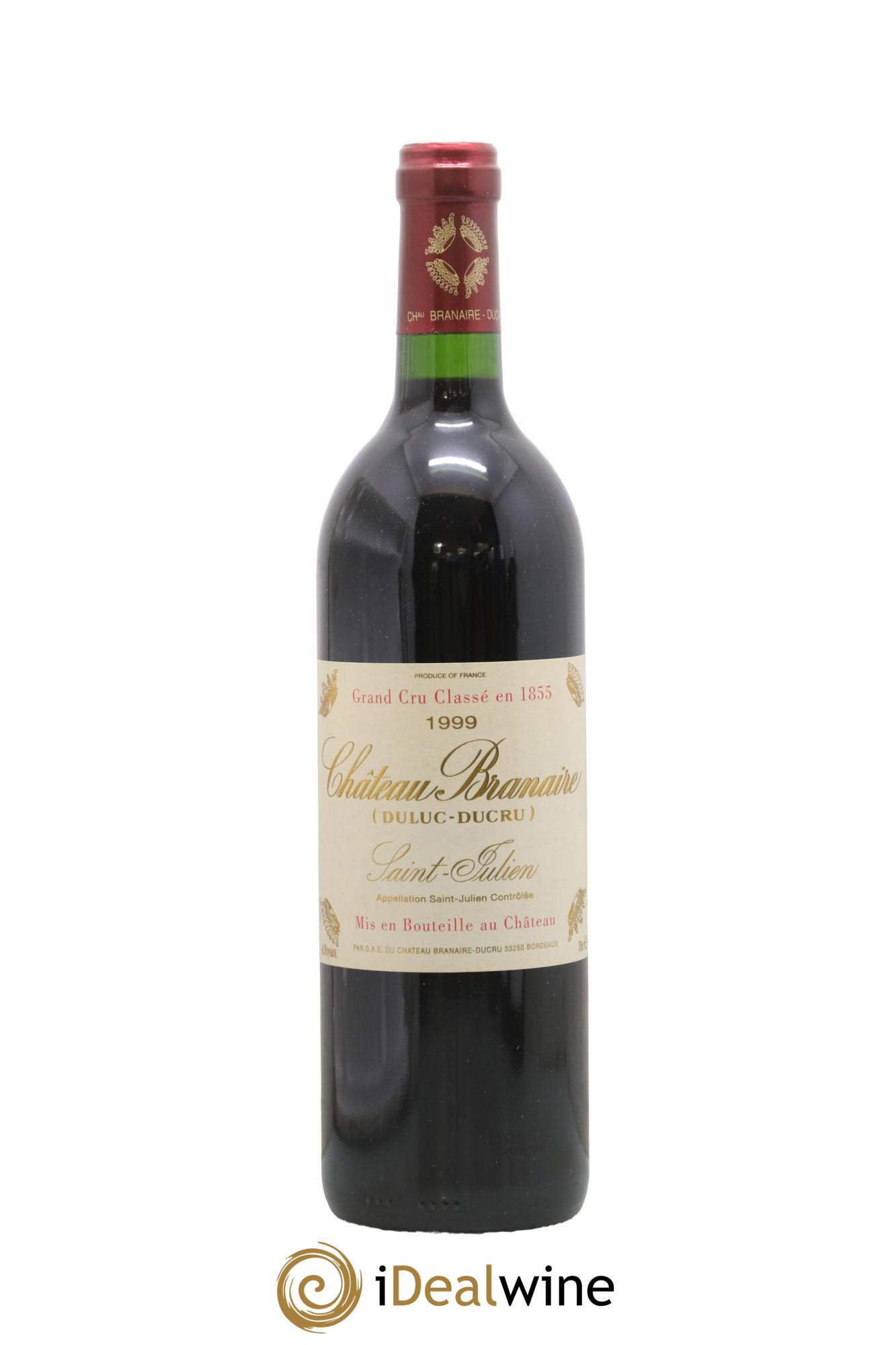 Château Branaire Ducru 4ème Grand Cru Classé 1999 - Lot de 1 bouteille - 0