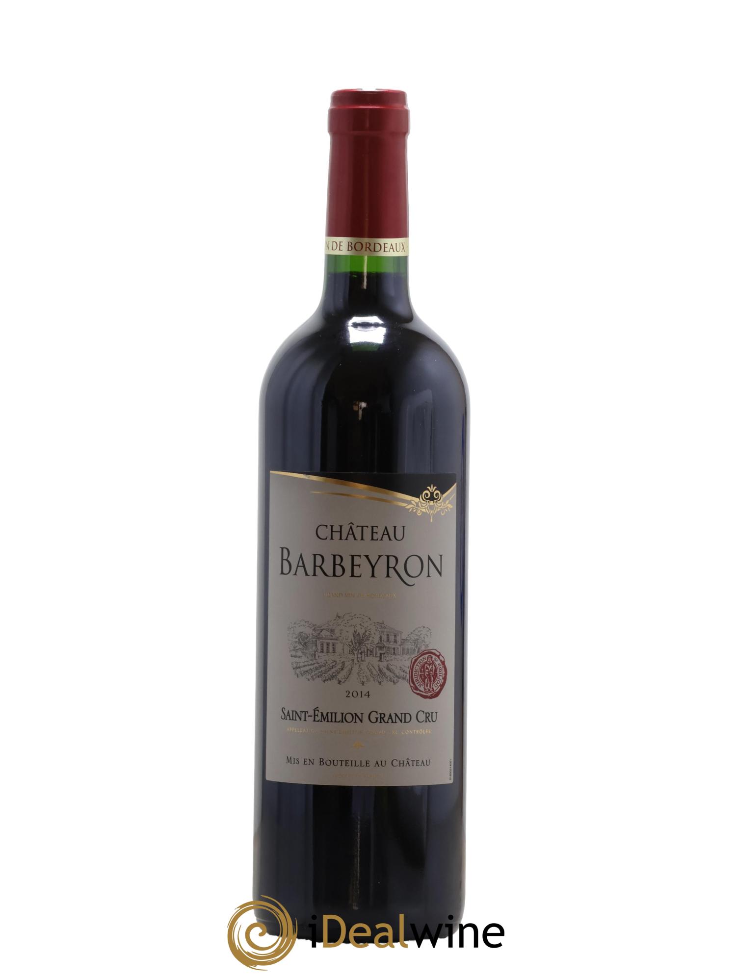 Château Barbeyron 2014 - Lot de 1 bouteille - 0