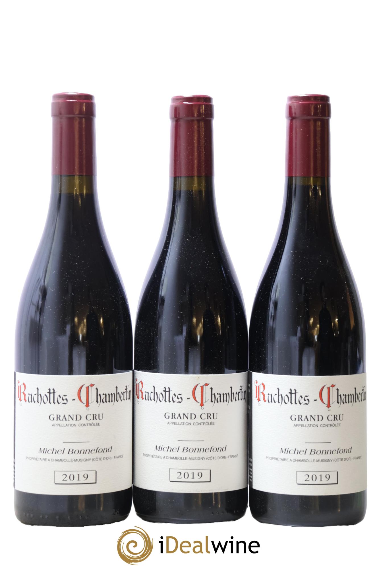 Ruchottes-Chambertin Grand Cru Michel Bonnefond - Christophe Roumier 2019 - Lot of 3 bottles - 0