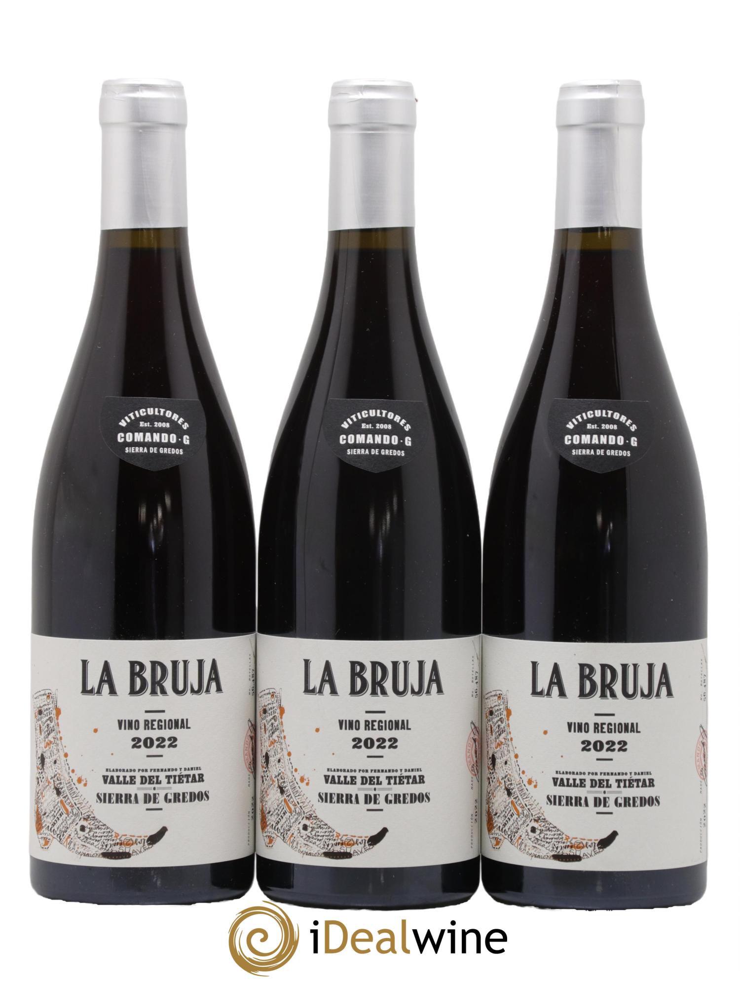 Vinos de Madrid DO Comando G La Bruja de Rozas 2022 - Lot de 3 bouteilles - 0