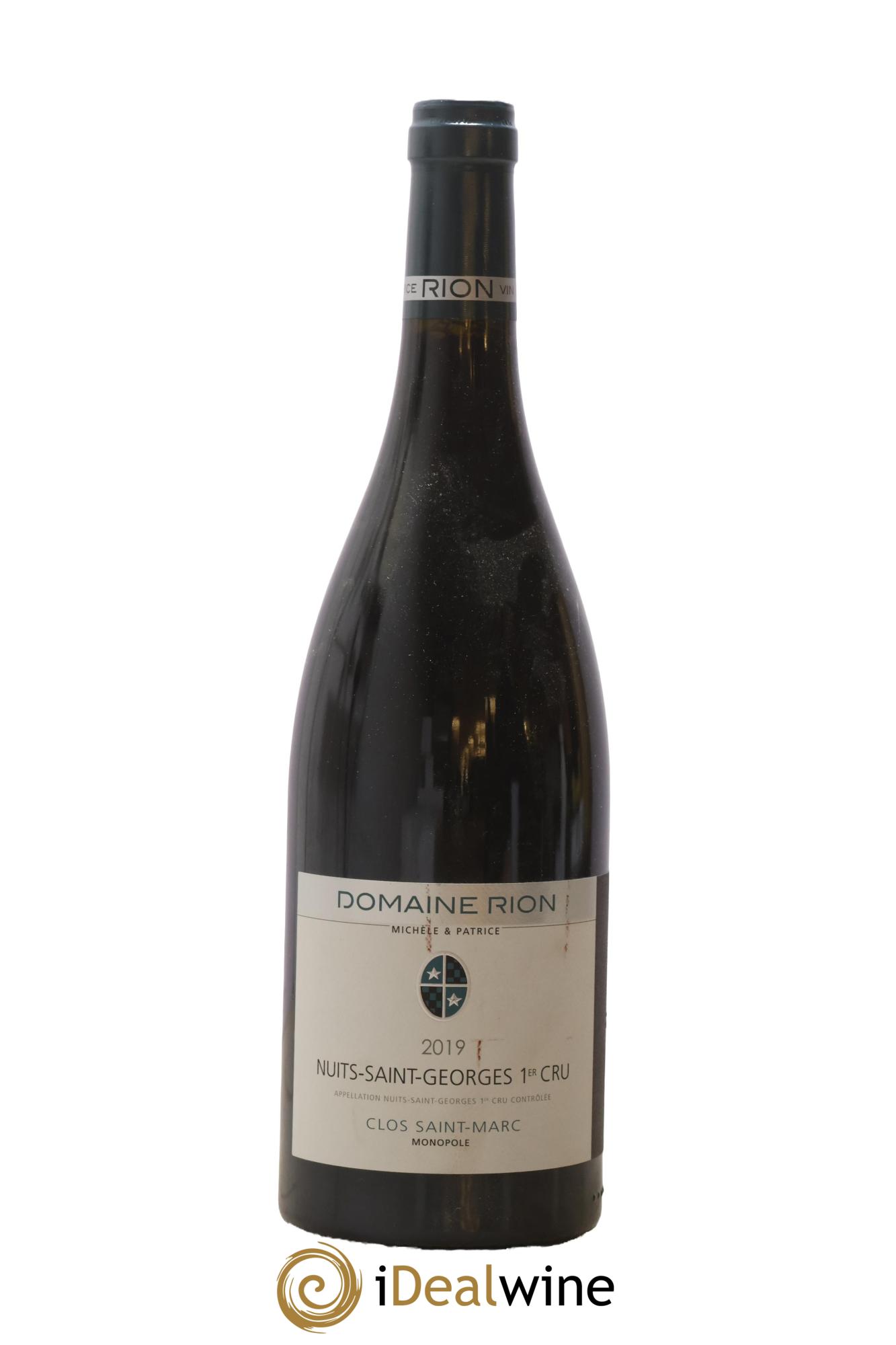 Nuits-Saint-Georges 1er Cru Clos Saint Marc Patrice Rion (Domaine) 2019 - Lotto di 1 bottiglia - 0