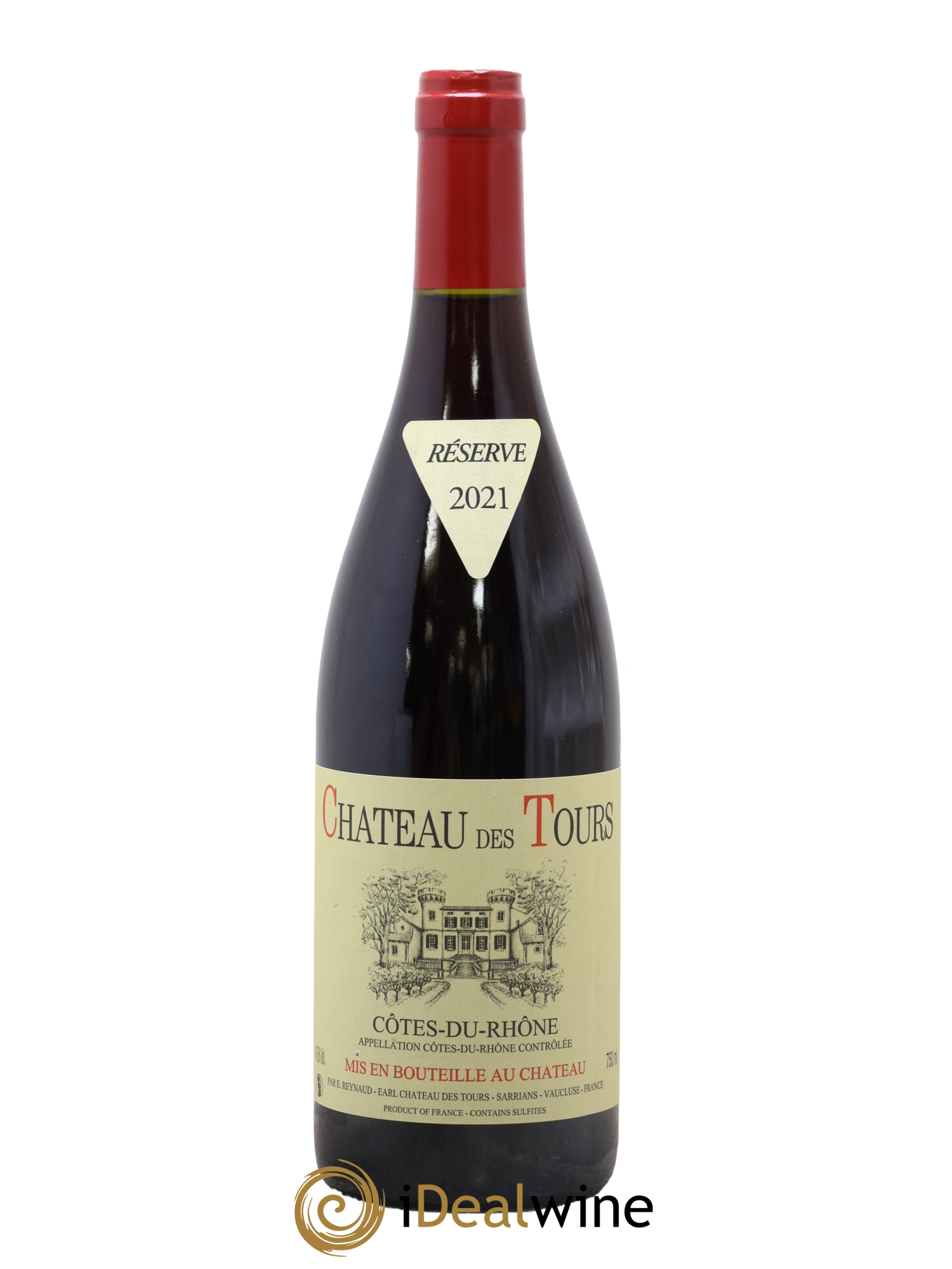 Côtes-du-Rhône Château des Tours Emmanuel Reynaud 2021 - Lot of 1 bottle - 0