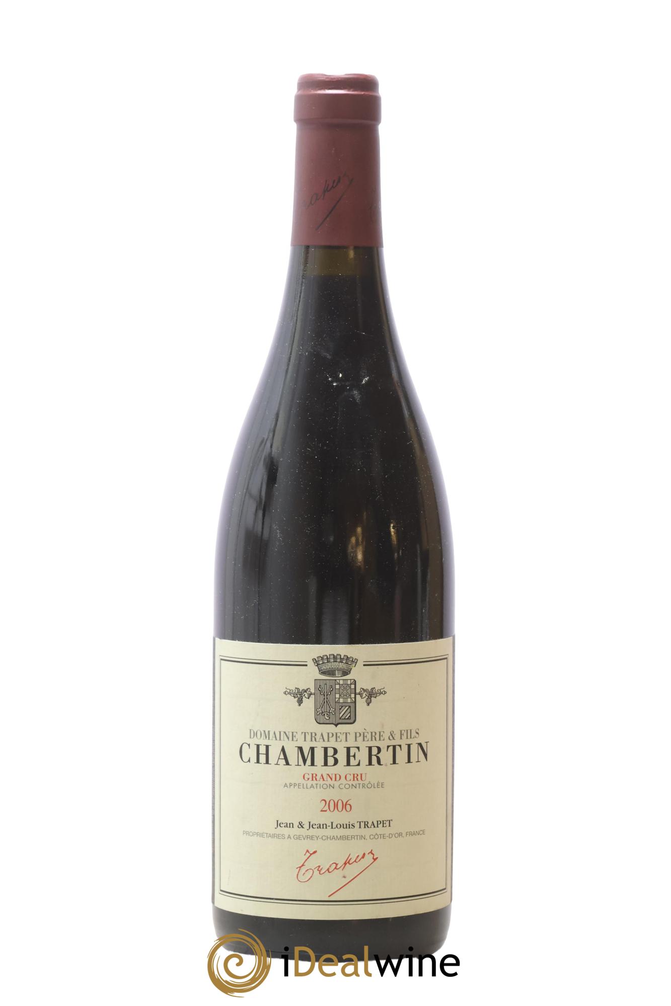 Chambertin Grand Cru Domaine Trapet 2006 - Lot of 1 bottle - 0