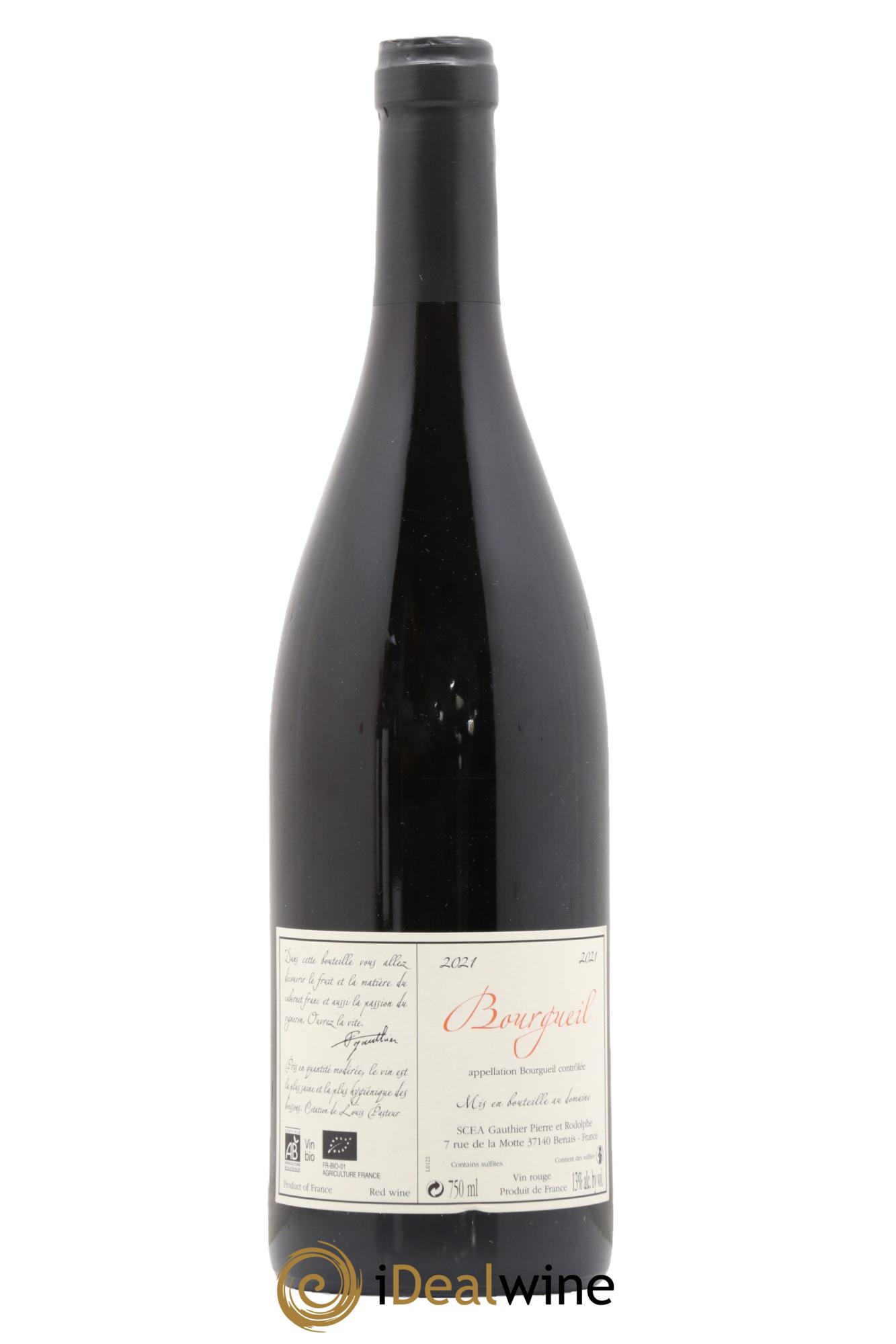 Bourgueil Jour de Soif Domaine du Bel Air 2021 - Lot de 1 bouteille - 1