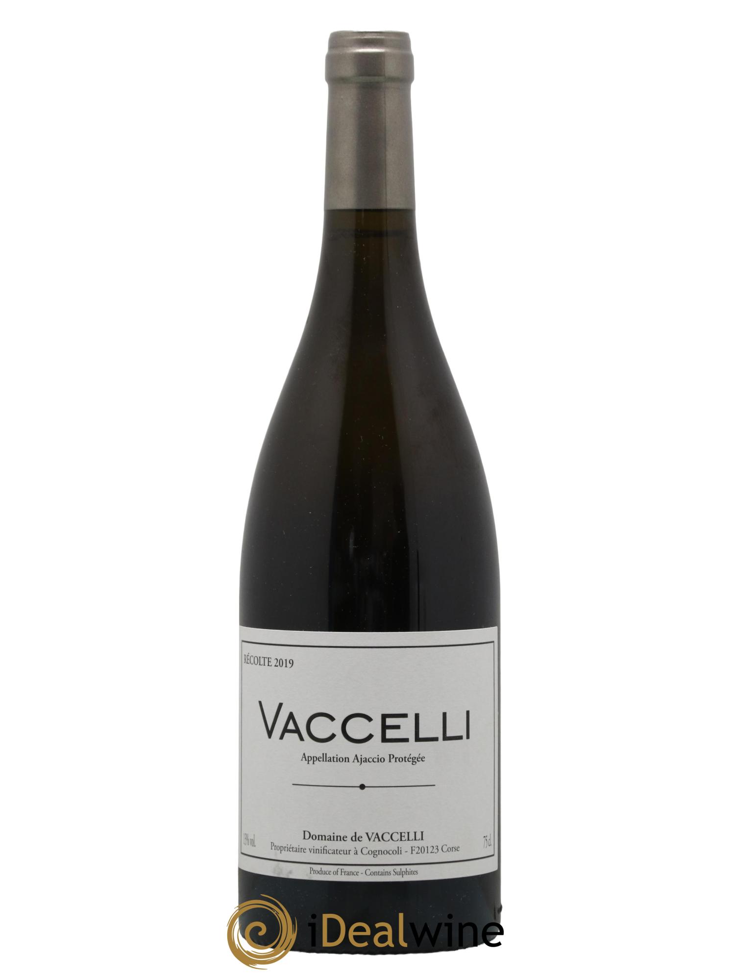 Ajaccio Vaccelli 2019 - Lot de 1 bouteille - 0