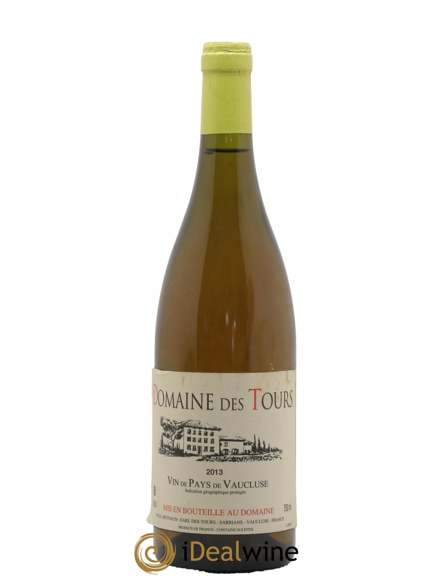 Vaucluse (Vin de Pays de Vaucluse) Domaine des Tours Emmanuel Reynaud 2013 - Lot de 1 bouteille - 0