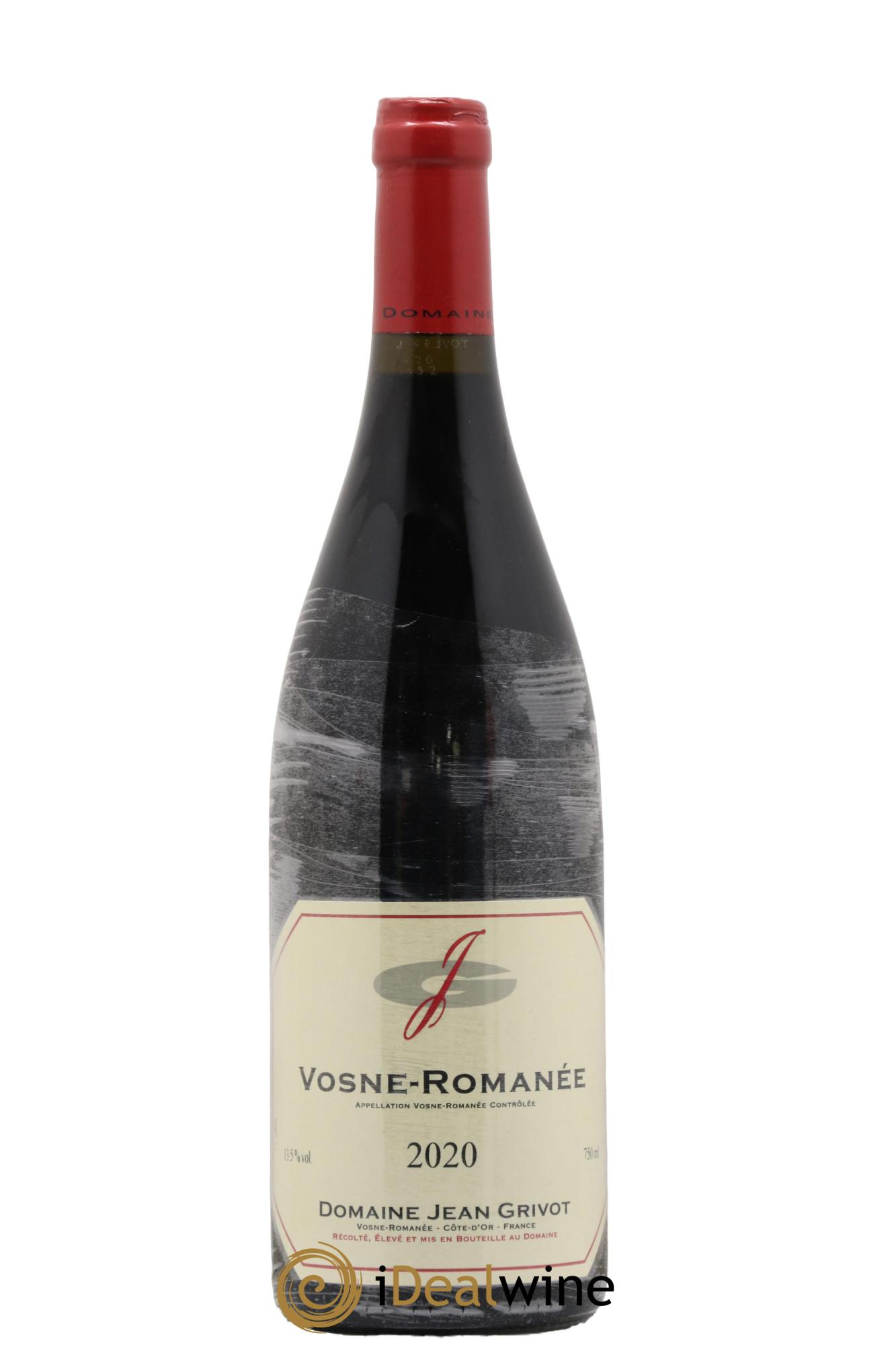 Vosne-Romanée Jean Grivot 2020 - Lot de 1 bouteille - 0