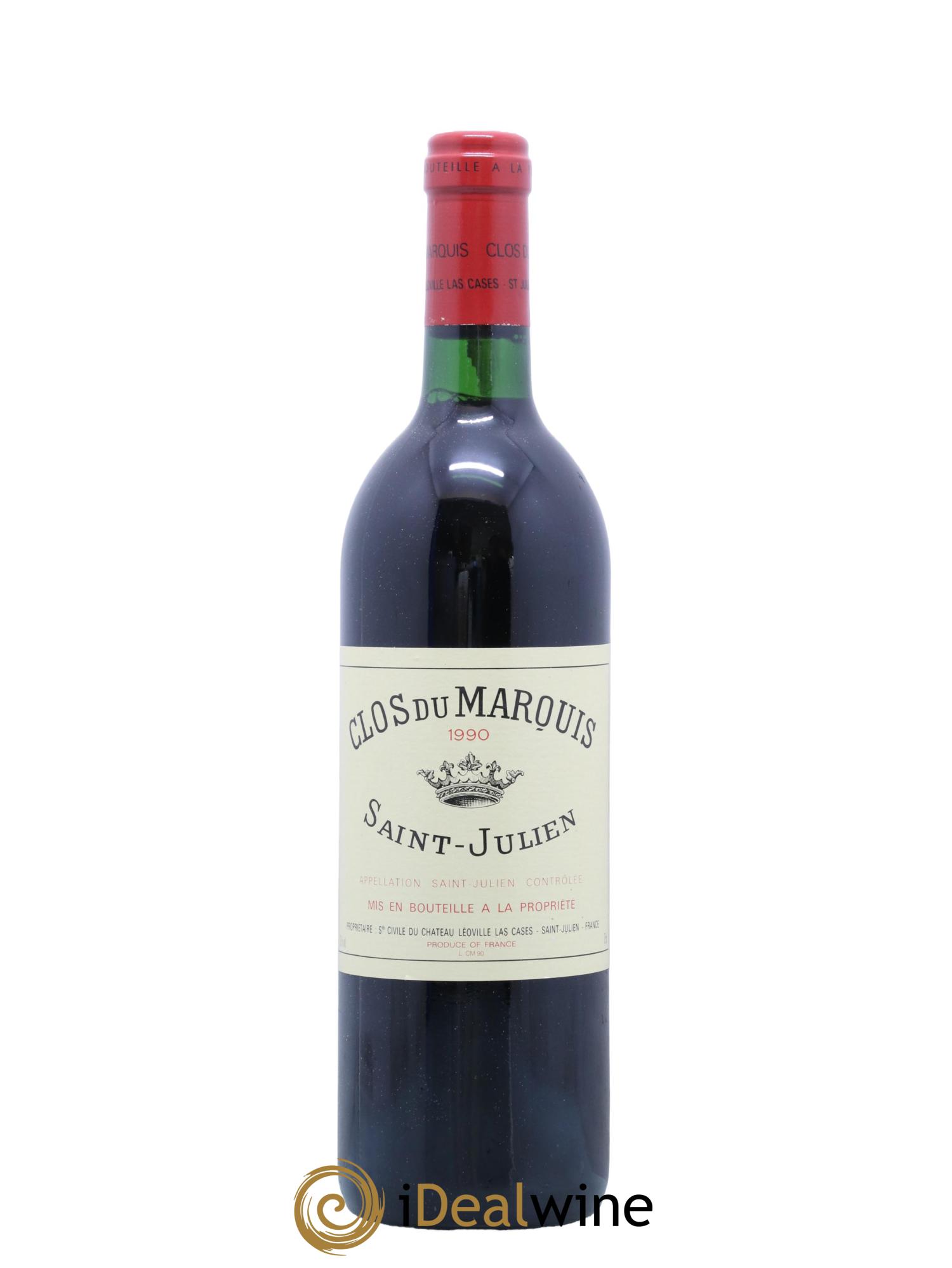 Clos du Marquis 1990 - Lot de 1 bouteille - 0