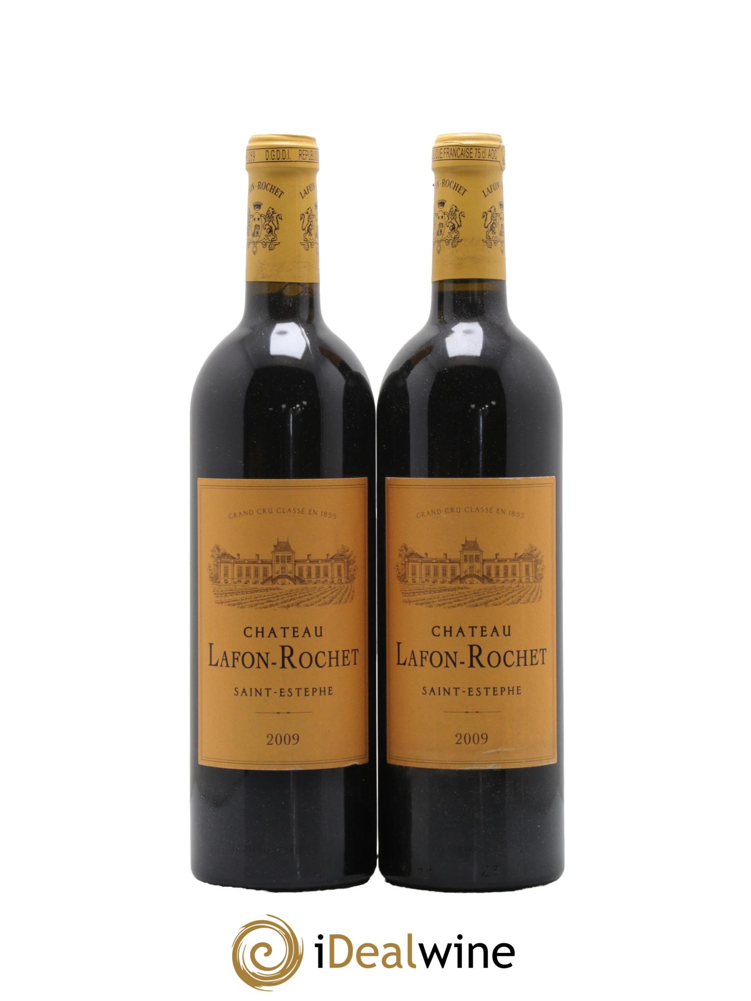 Château Lafon Rochet 4ème Grand Cru Classé 2009 - Lot de 2 bouteilles - 0