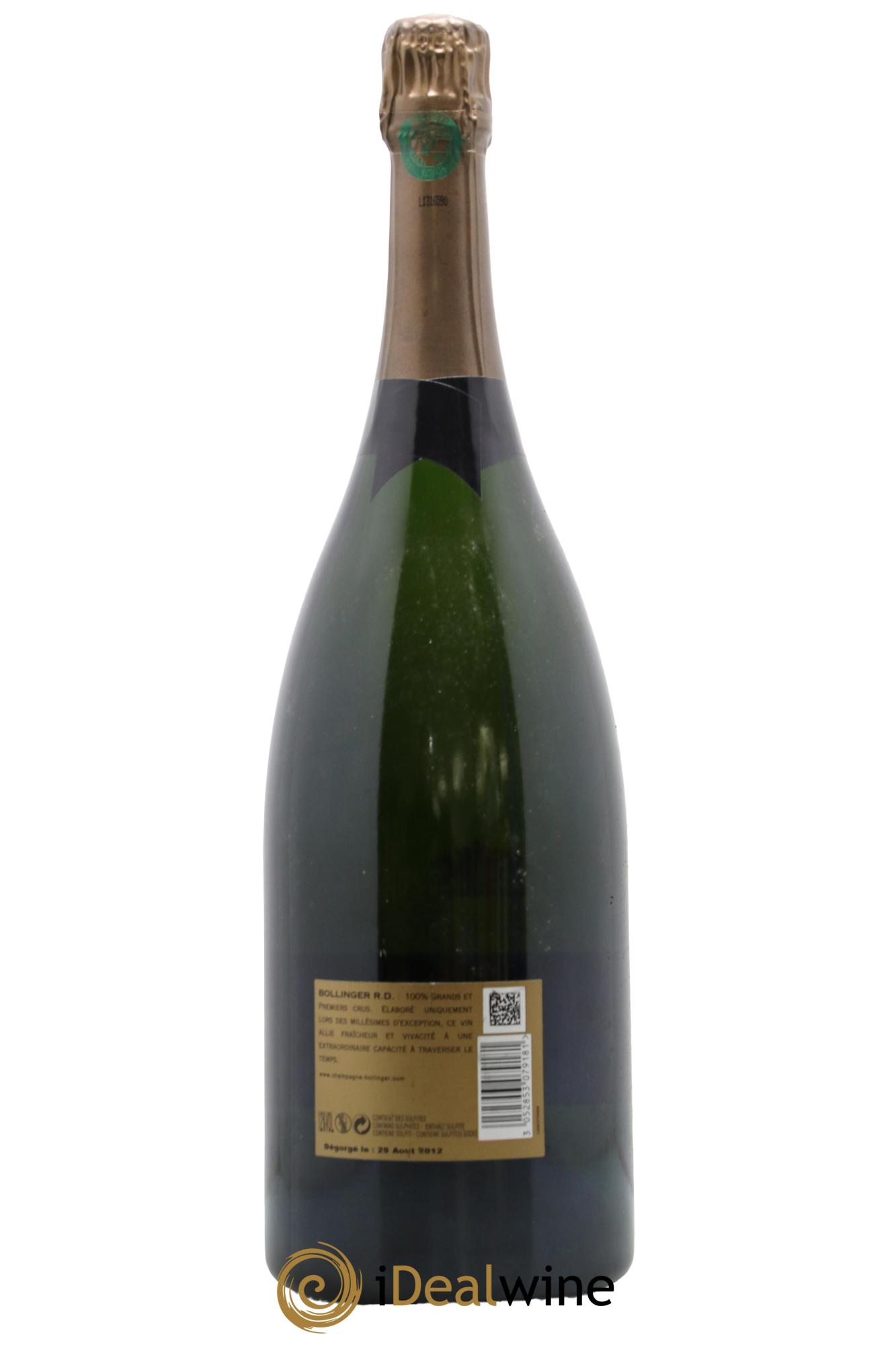 R.D. Extra-Brut Bollinger 1999 - Lotto di 1 magnum - 1