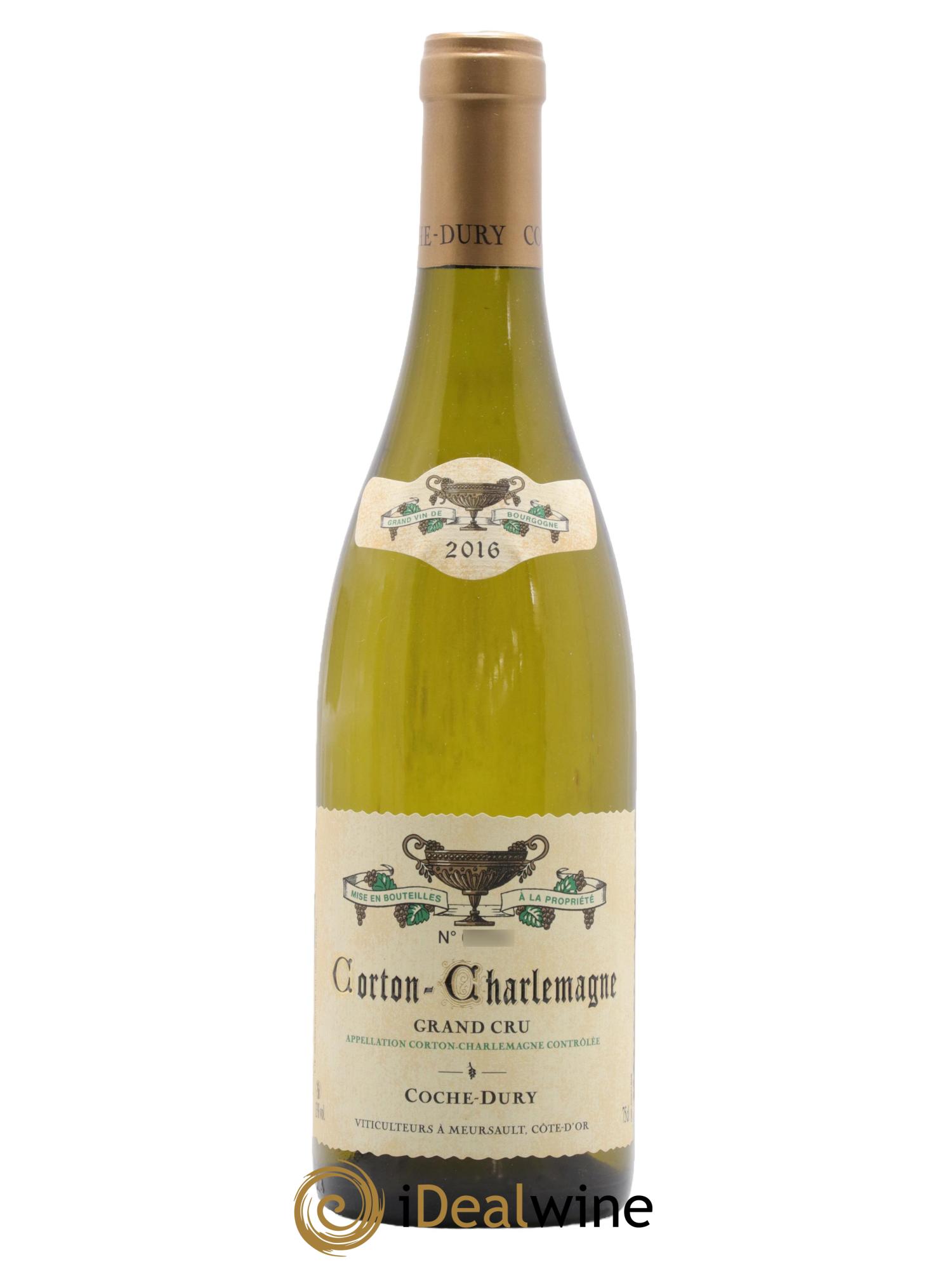 Corton-Charlemagne Grand Cru Coche Dury (Domaine) 2016 - Lot de 1 bouteille - 0