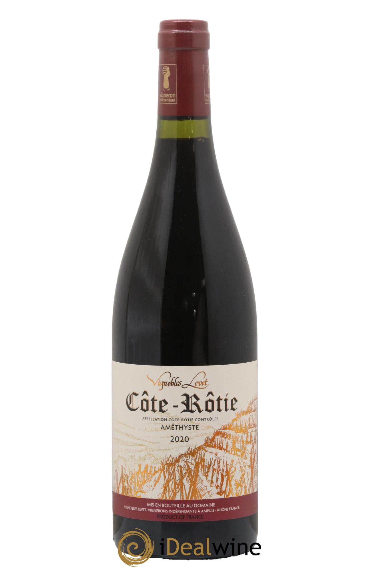 Côte-Rôtie Améthyste Vignobles Levet 2020 - Posten von 1 Flasche - 0