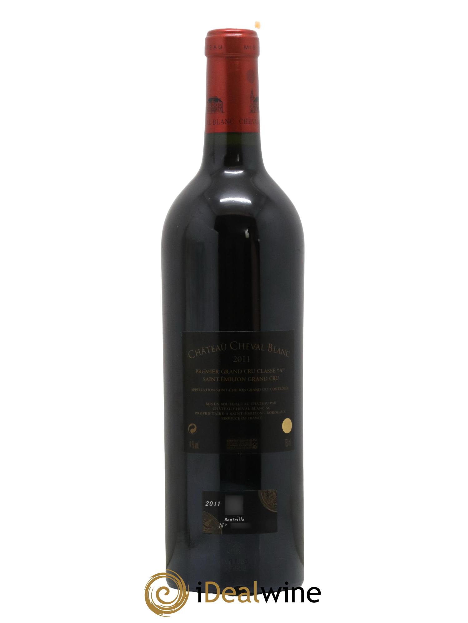 Château Cheval Blanc 1er Grand Cru Classé A 2011 - Lot de 1 bouteille - 1