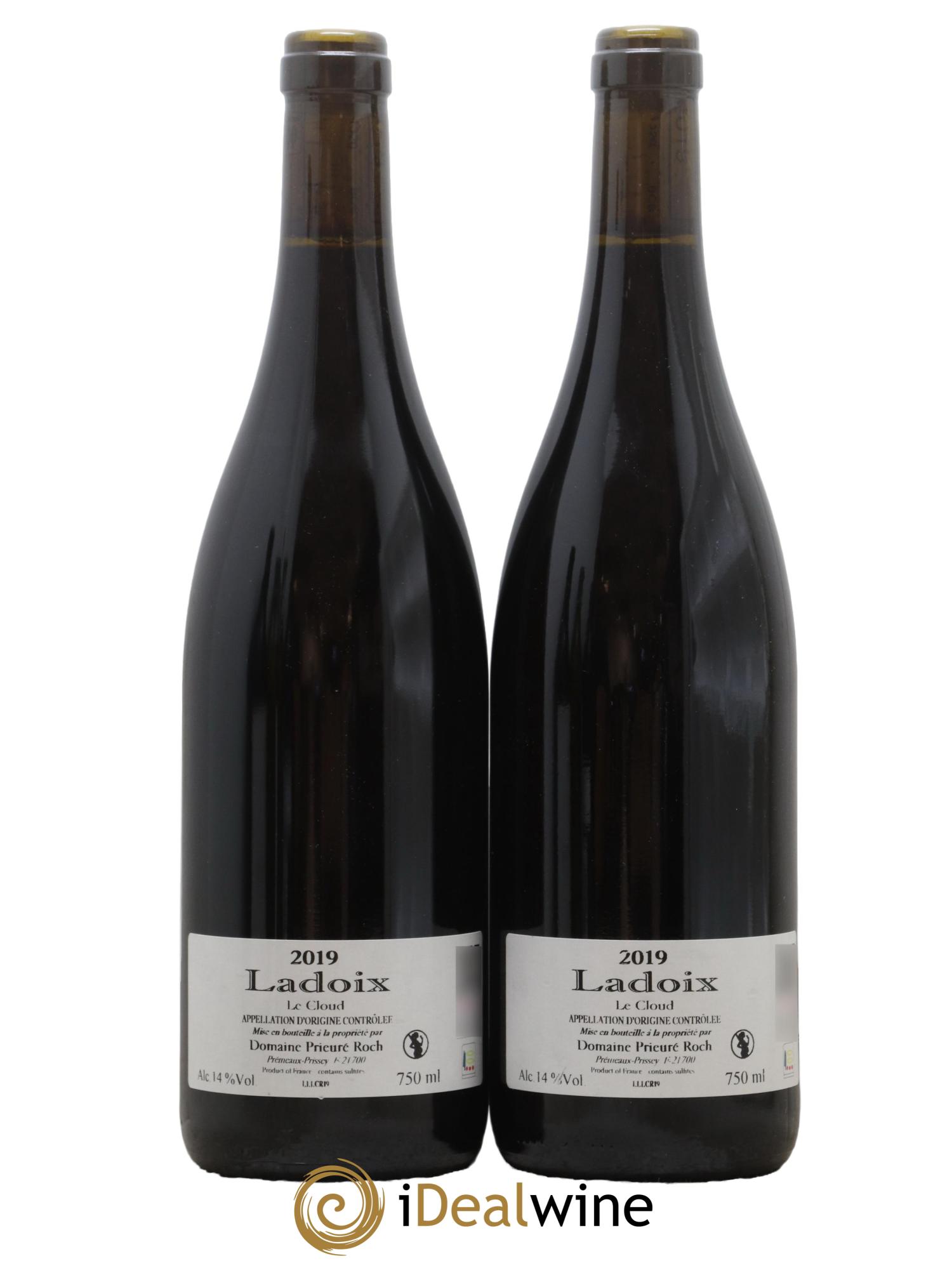 Ladoix Le Cloud Prieuré Roch 2019 - Lot of 2 bottles - 1
