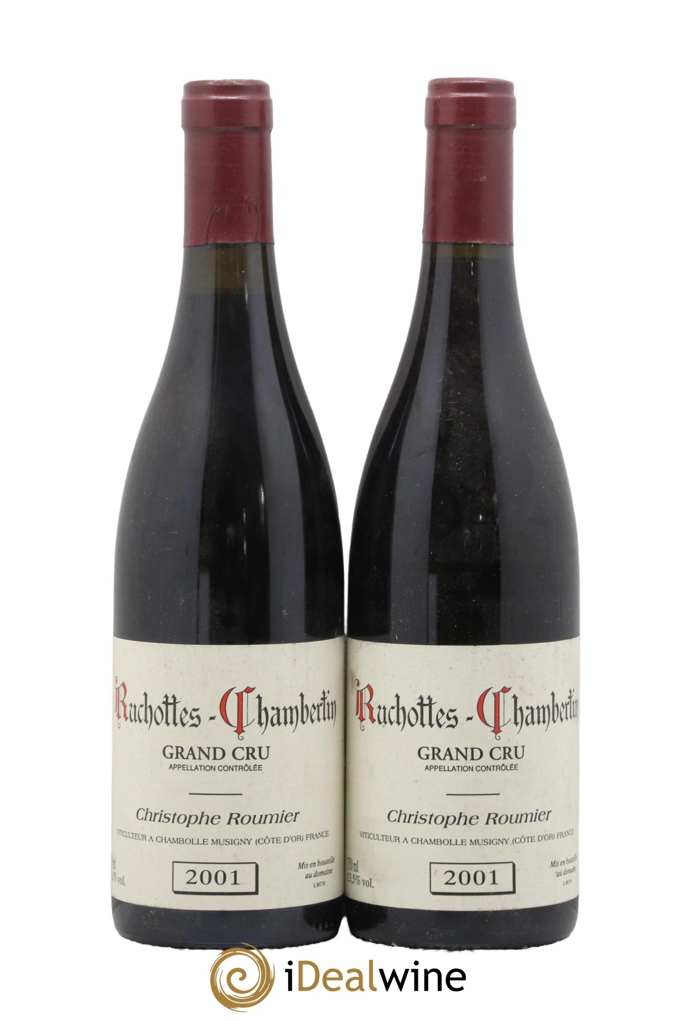 Ruchottes-Chambertin Grand Cru Christophe Roumier 2001 - Lot of 2 bottles - 0