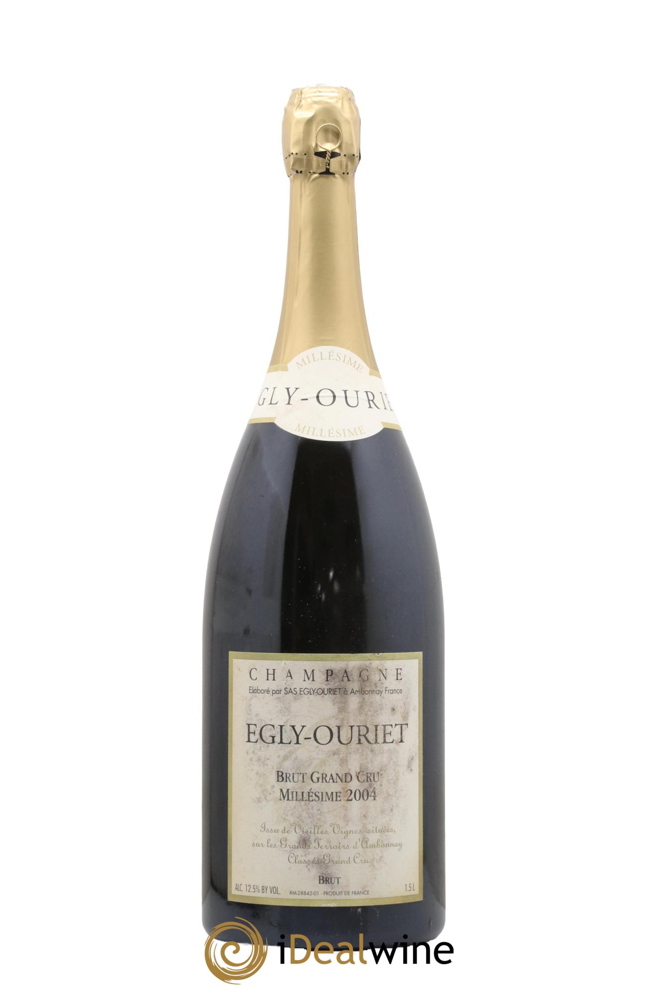 Ambonnay Vieilles Vignes Brut Millésimé Egly-Ouriet 2004 - Lot de 1 magnum - 0