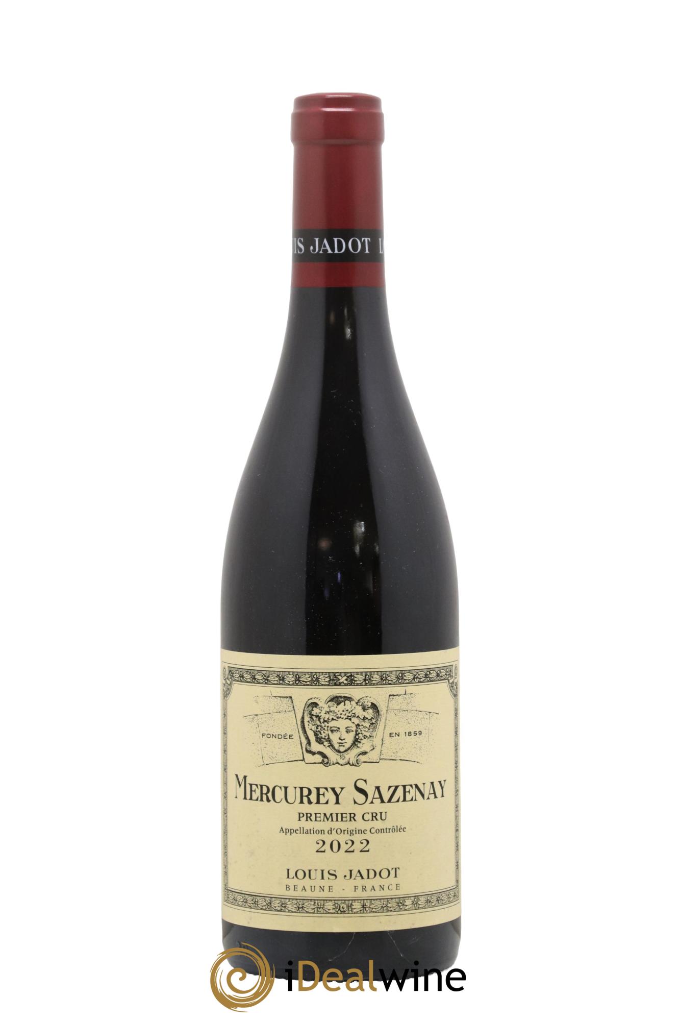Mercurey 1er Cru Sazenay Louis Jadot 2022 - Lot de 1 bouteille - 0