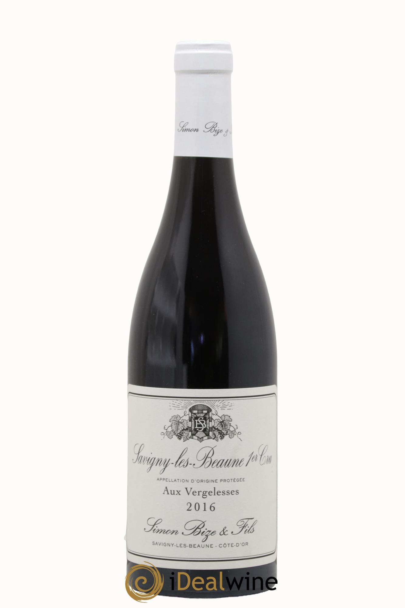 Savigny-lès-Beaune 1er Cru Aux Vergelesses Simon Bize & Fils 2016 - Lot de 1 bouteille - 0