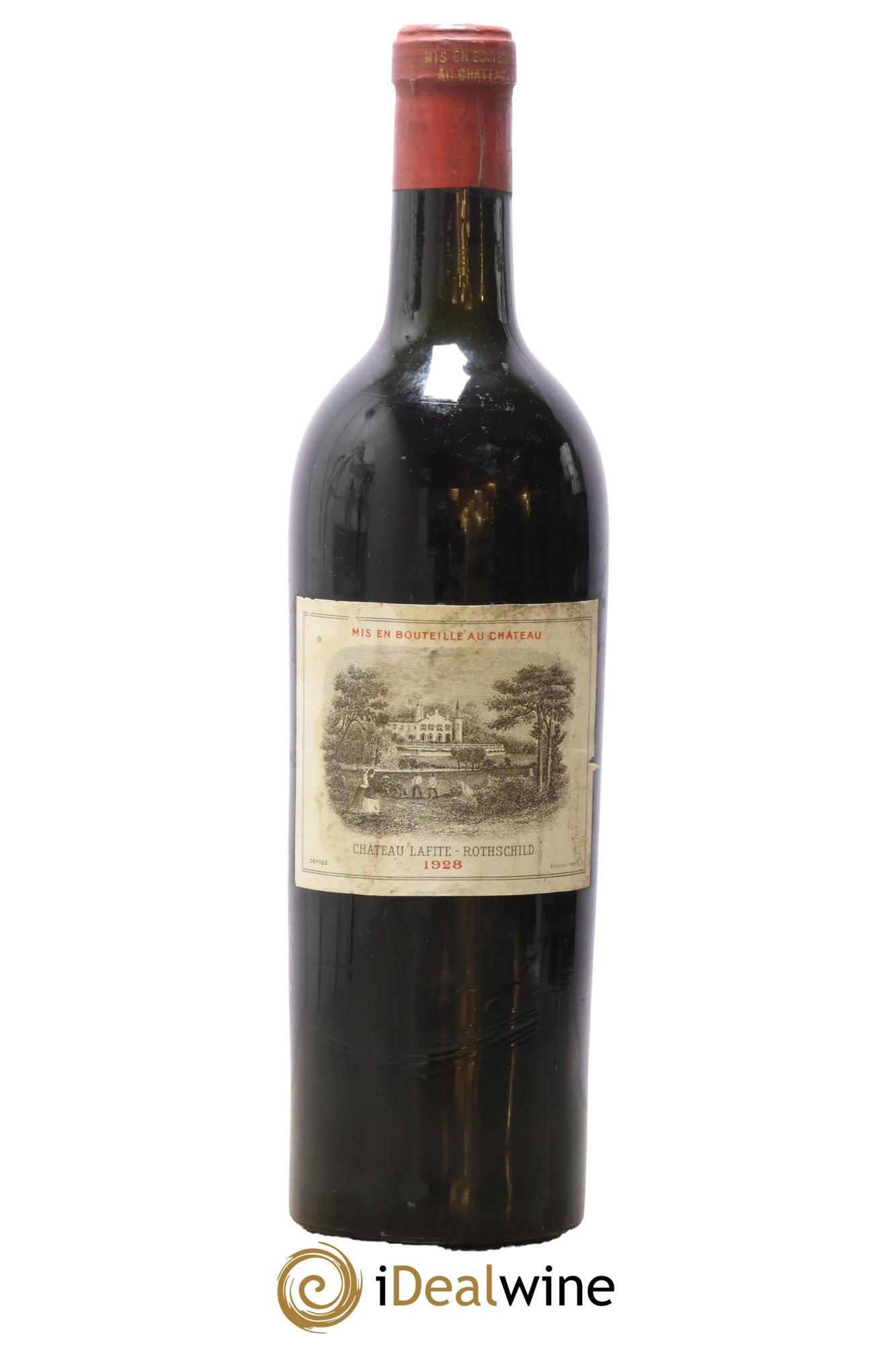 Château Lafite Rothschild 1er Grand Cru Classé 1928 - Lot de 1 bouteille - 0
