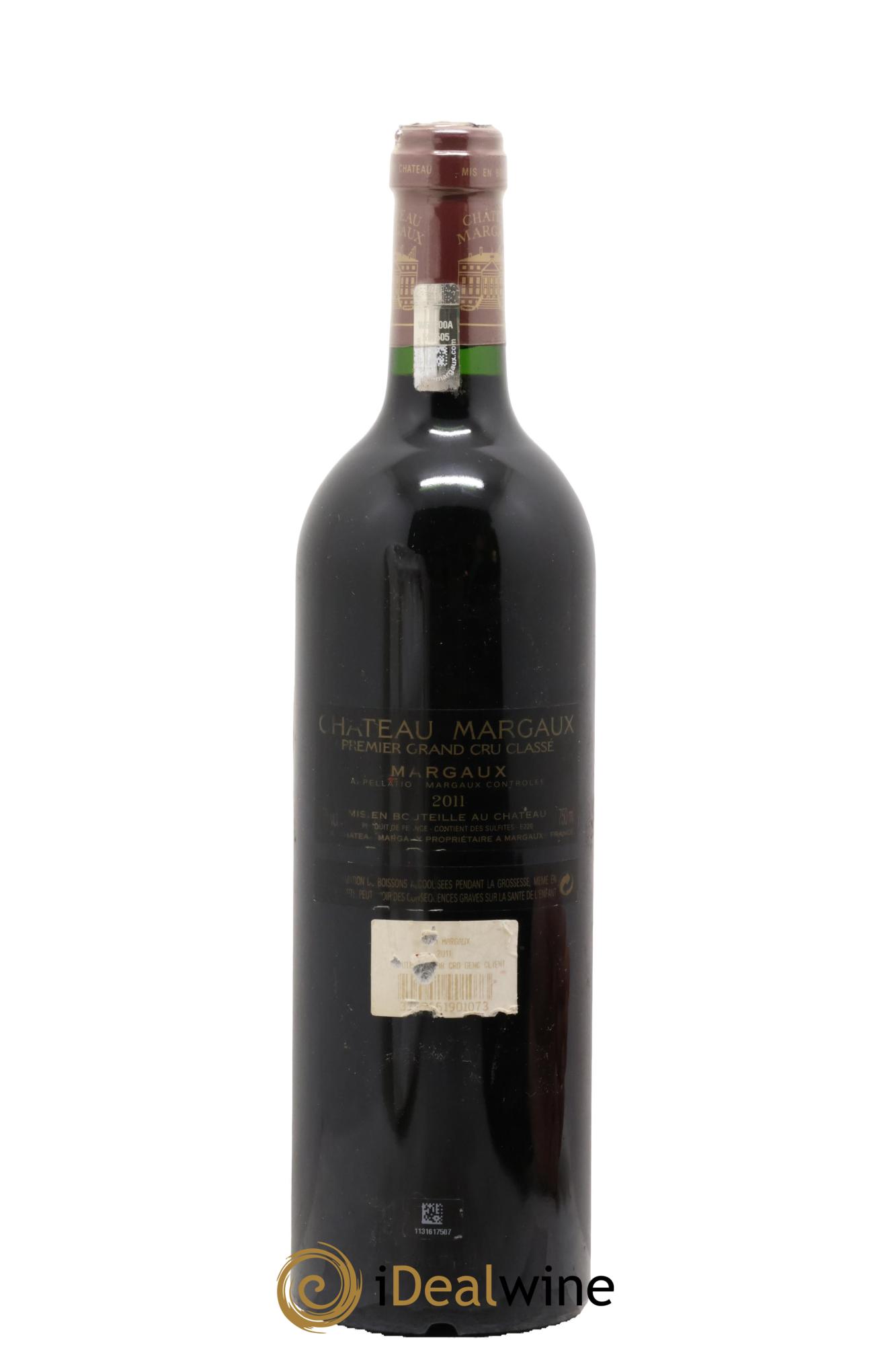 Château Margaux 1er Grand Cru Classé 2011 - Lot of 1 bottle - 1