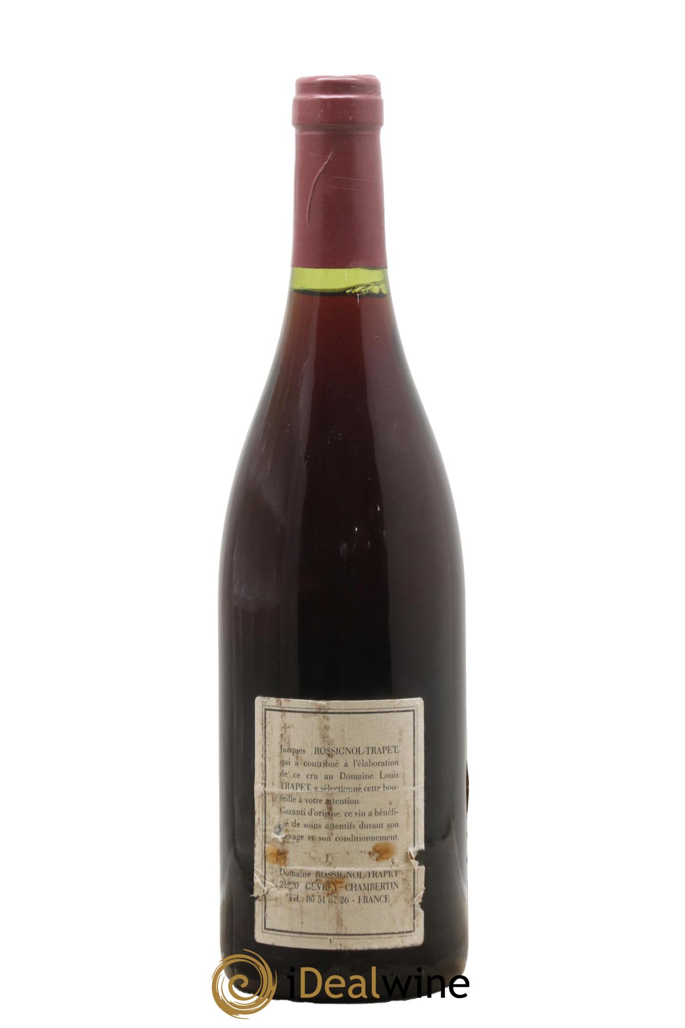 Chambertin Grand Cru Rossignol-Trapet (Domaine) 1979 - Lot de 1 bouteille - 1