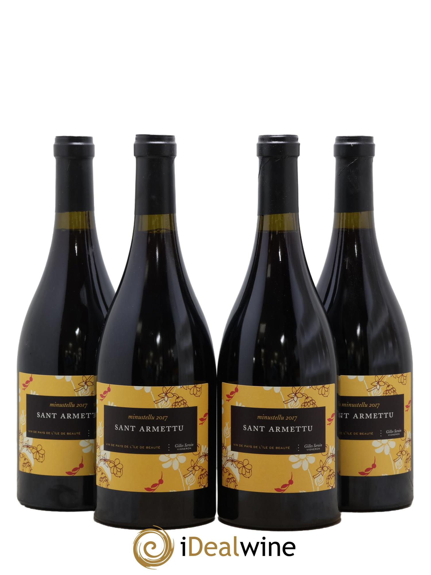 IGP Ile de Beauté Minustellu Sant Armettu (Domaine) 2017 - Lotto di 4 bottiglie - 0