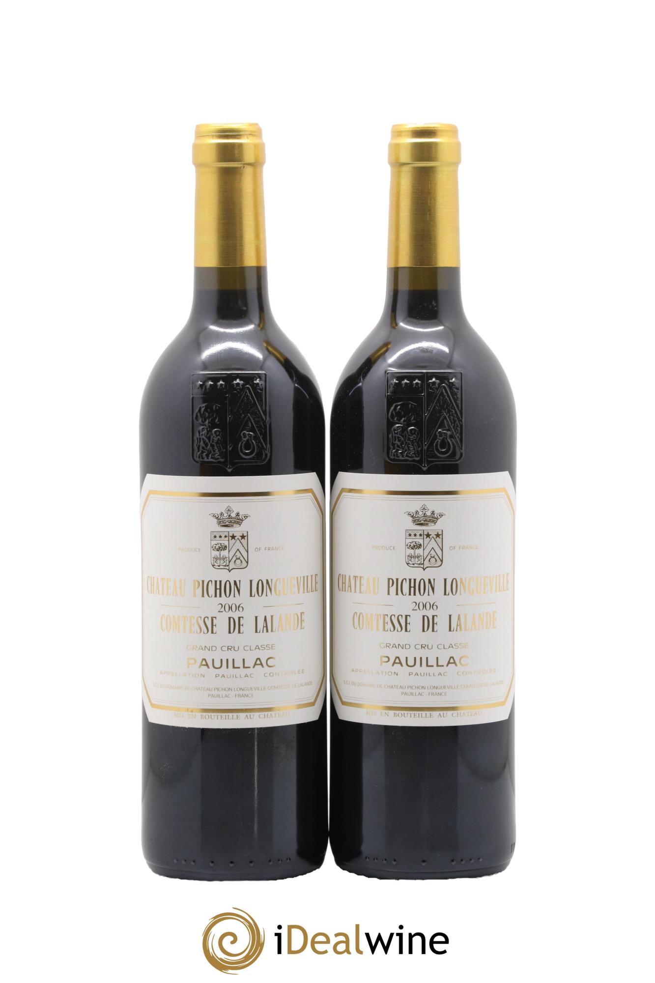 Château Pichon Longueville Comtesse de Lalande 2ème Grand Cru Classé 2006 - Lot of 2 bottles - 0