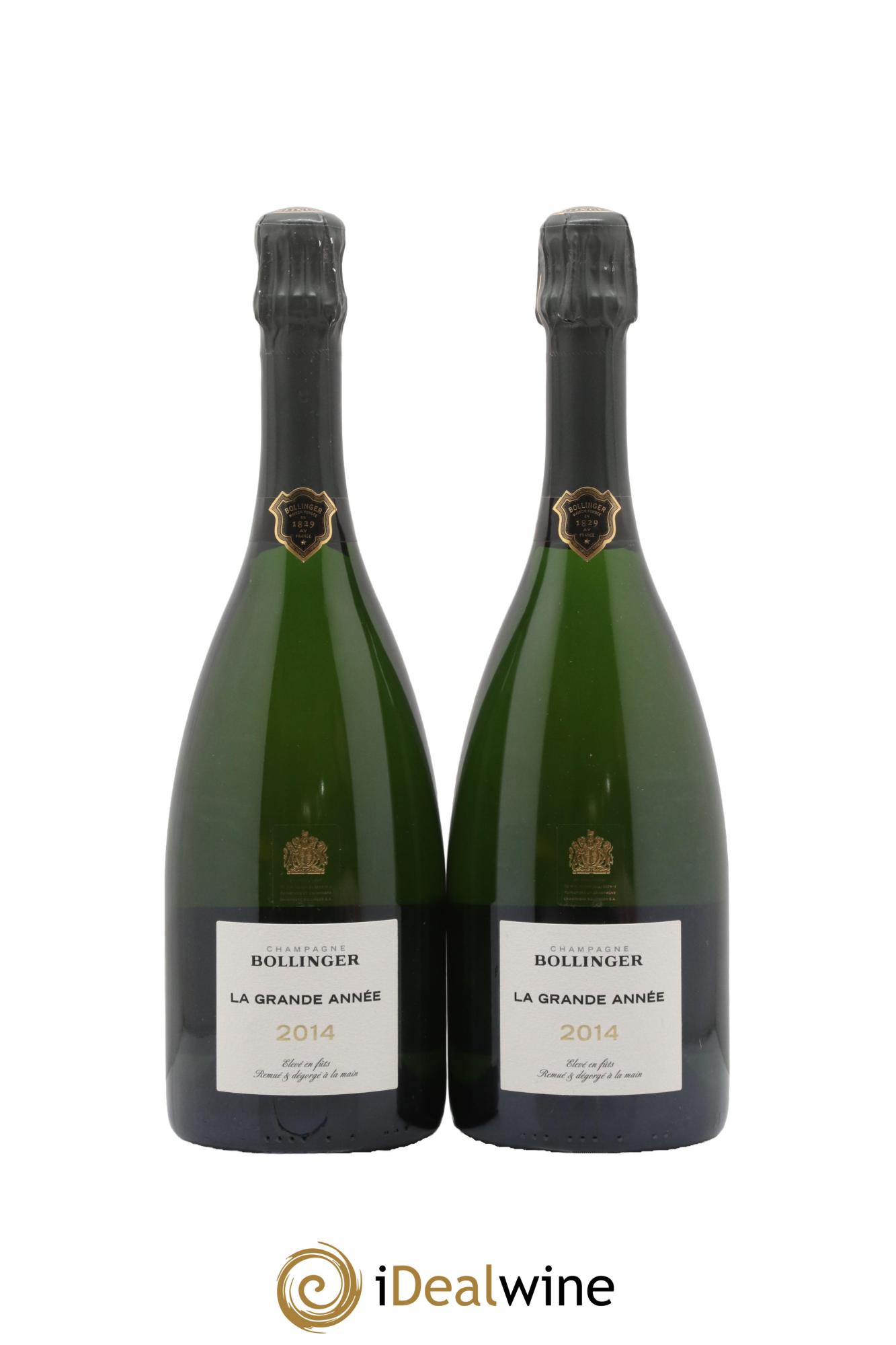 Grande Année Brut Bollinger 2014 - Lot de 2 bouteilles - 0