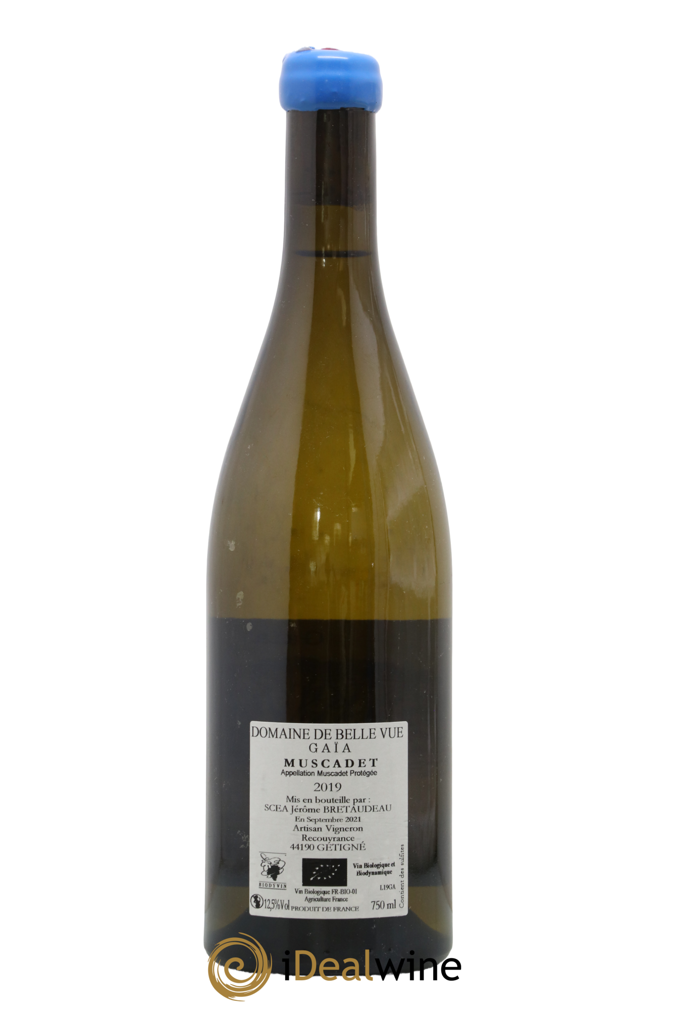 Muscadet-Sèvre-et-Maine Gaia Jérôme Bretaudeau - Domaine de Bellevue 2019 - Lot of 1 bottle - 1