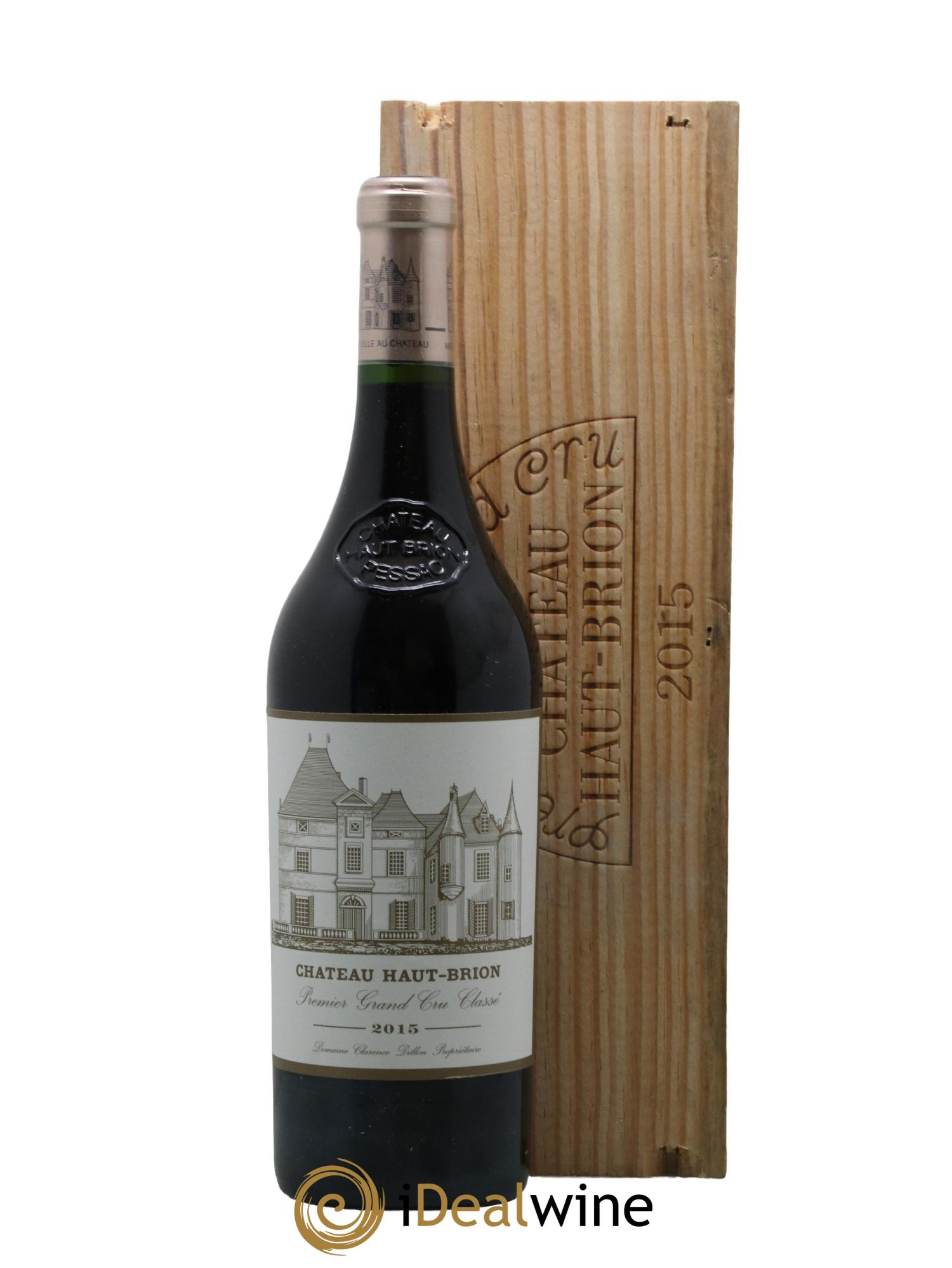 Château Haut Brion 1er Grand Cru Classé 2015 - Lot de 1 bouteille - 0