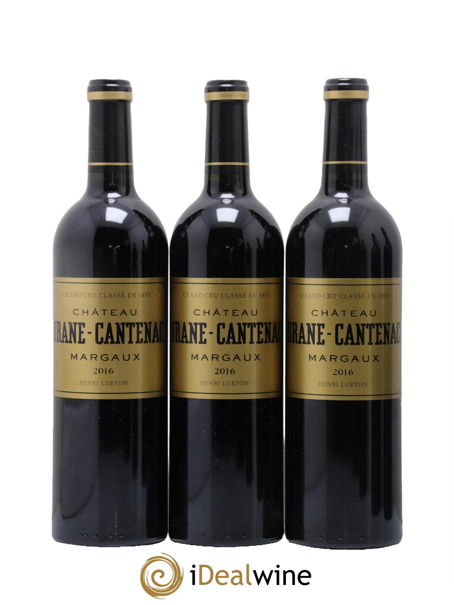 Château Brane Cantenac 2ème Grand Cru Classé 2016 - Lot de 6 bouteilles - 2
