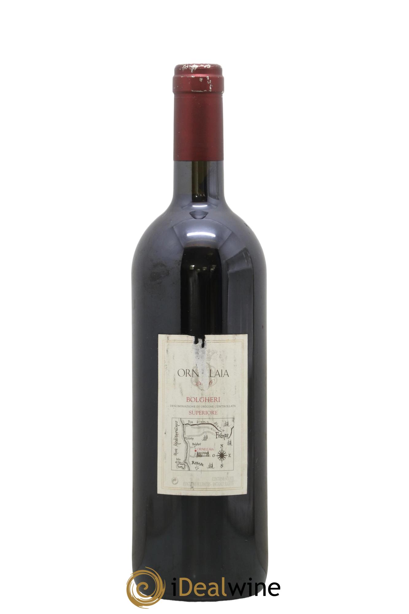 Bolgheri DOC Superiore Ornellaia Tenuta Dell'Ornellaia - Frescobaldi 2006 - Lot of 1 bottle - 1
