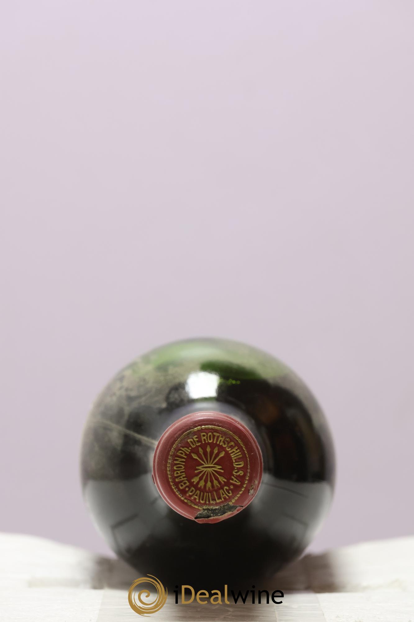 Château Mouton Rothschild 1er Grand Cru Classé 1978 - Lot de 3 bouteilles - 1