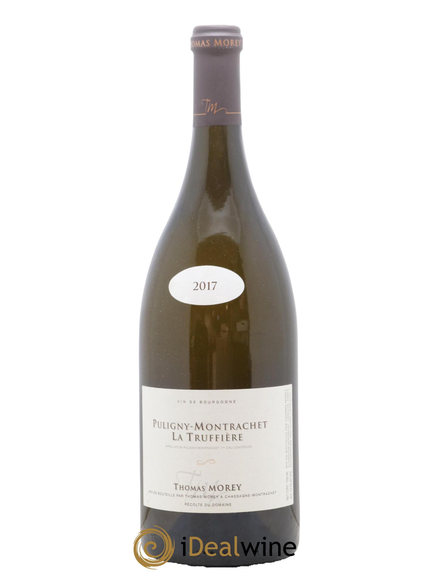 Puligny-Montrachet 1er Cru La Truffière Thomas Morey 2017 - Lot de 1 magnum - 0