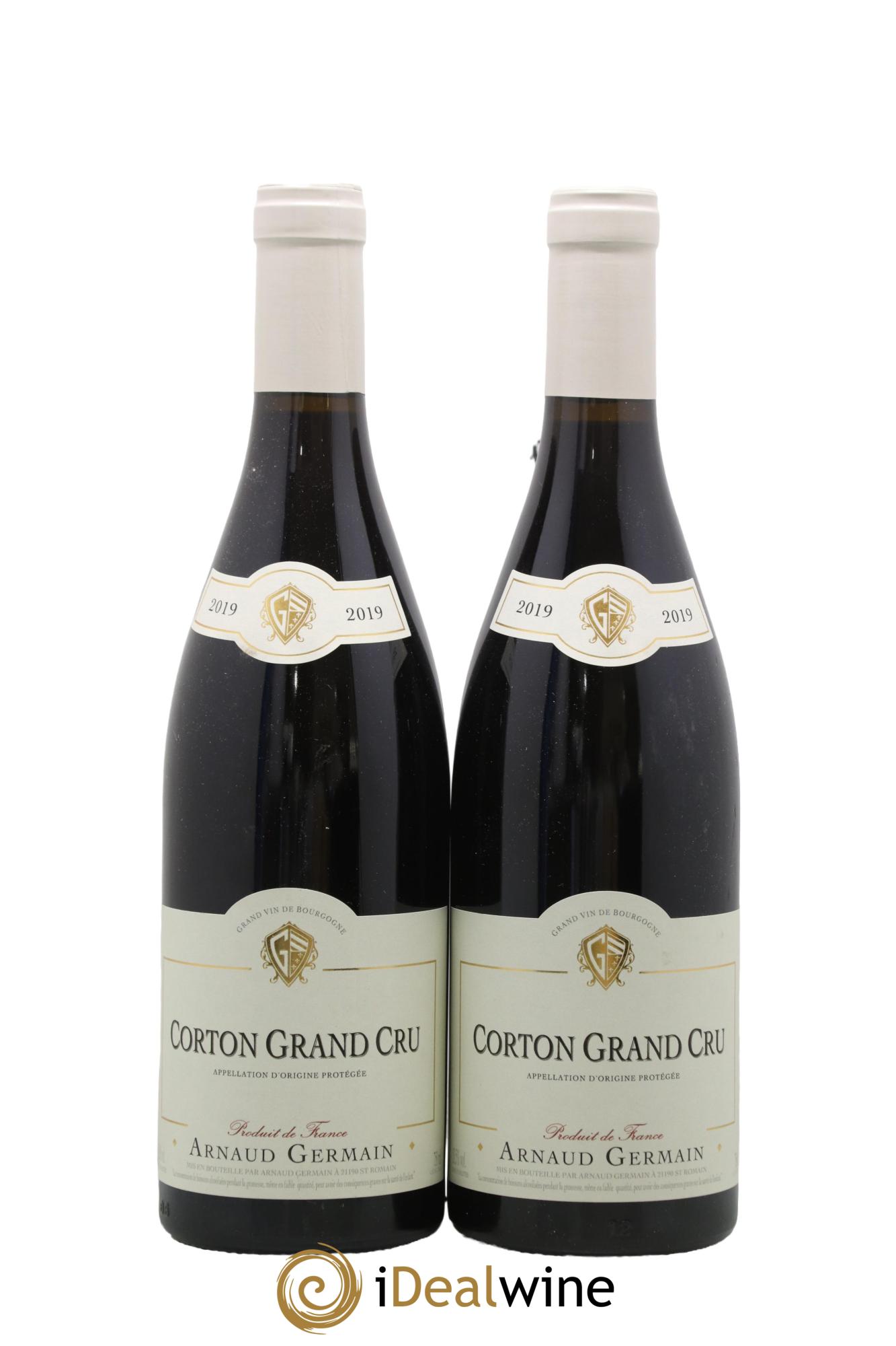 Corton Grand Cru Arnaud Germain 2019 - Lot de 2 bouteilles - 0