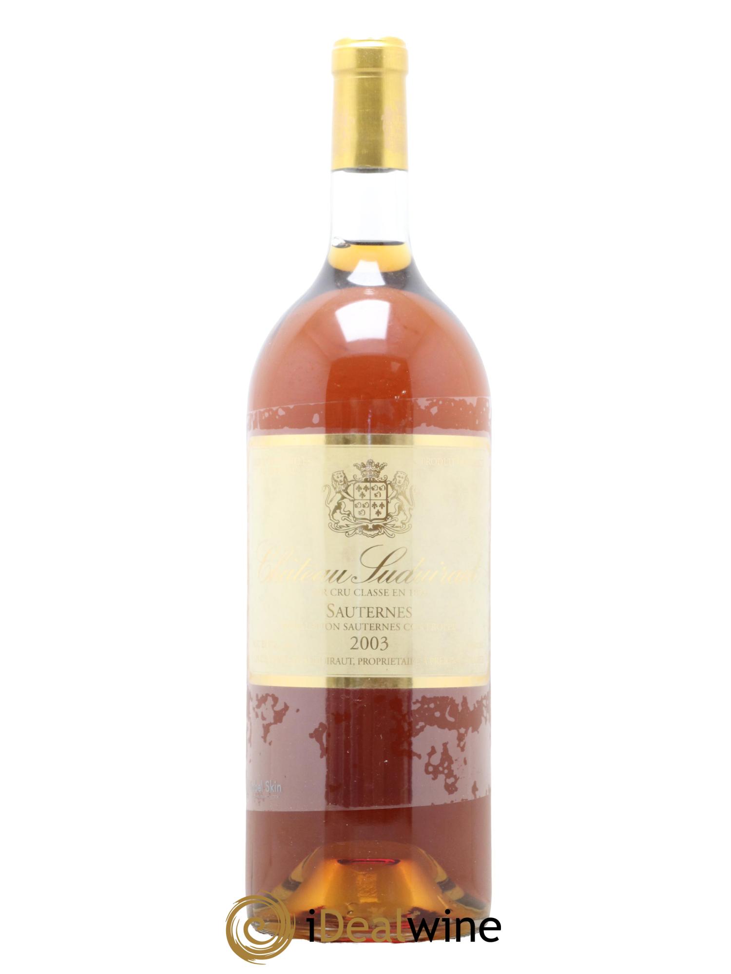 Château Suduiraut 1er Grand Cru Classé 2003 - Lotto di 1 magnum - 0