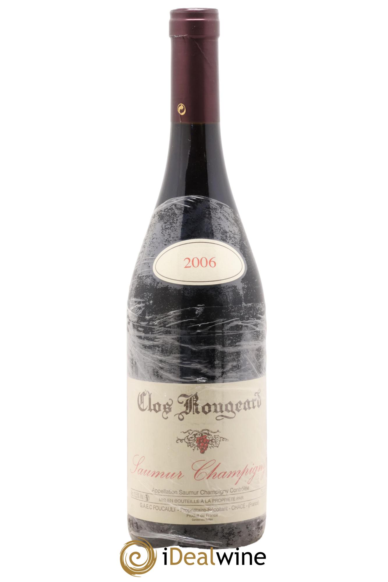 Saumur-Champigny Clos Rougeard 2006 - Lot de 1 bouteille - 0