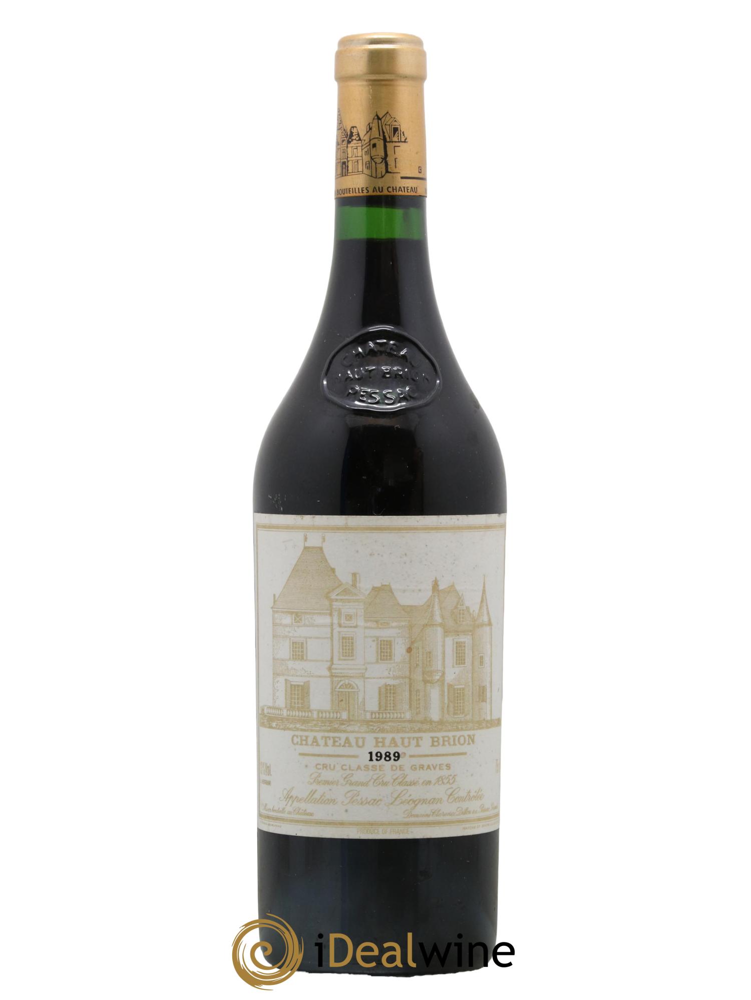Château Haut Brion 1er Grand Cru Classé 1989 - Lot de 1 bouteille - 0