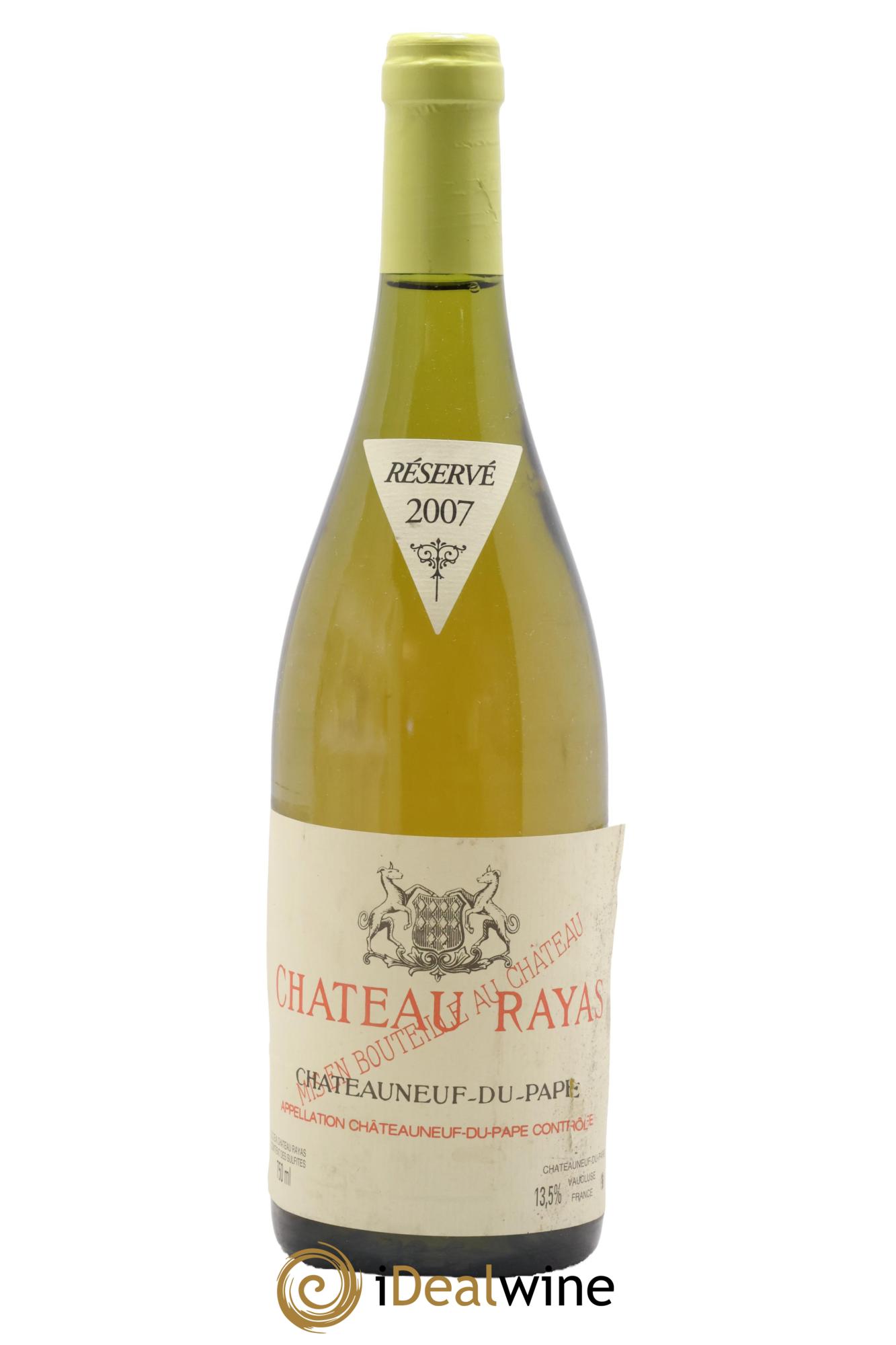 Châteauneuf-du-Pape Château Rayas Emmanuel Reynaud 2007 - Posten von 1 Flasche - 0