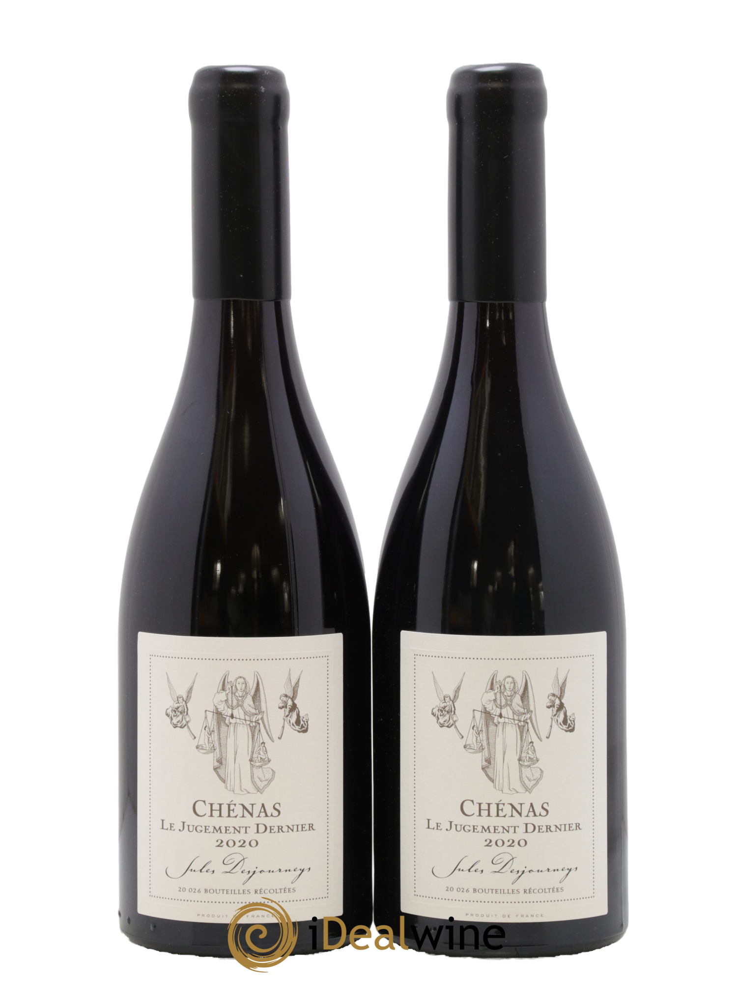 Chénas Le Jugement Dernier Jules Desjourneys 2020 - Lot de 2 bouteilles - 0