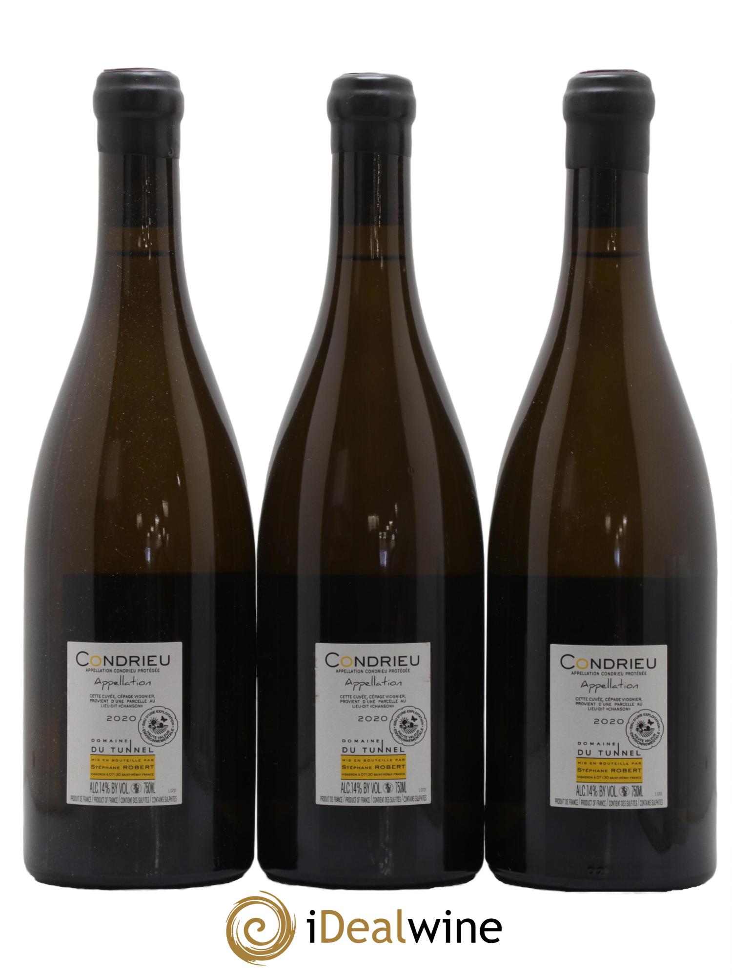 Condrieu Domaine Stephane Robert 2020 - Lot of 3 bottles - 1