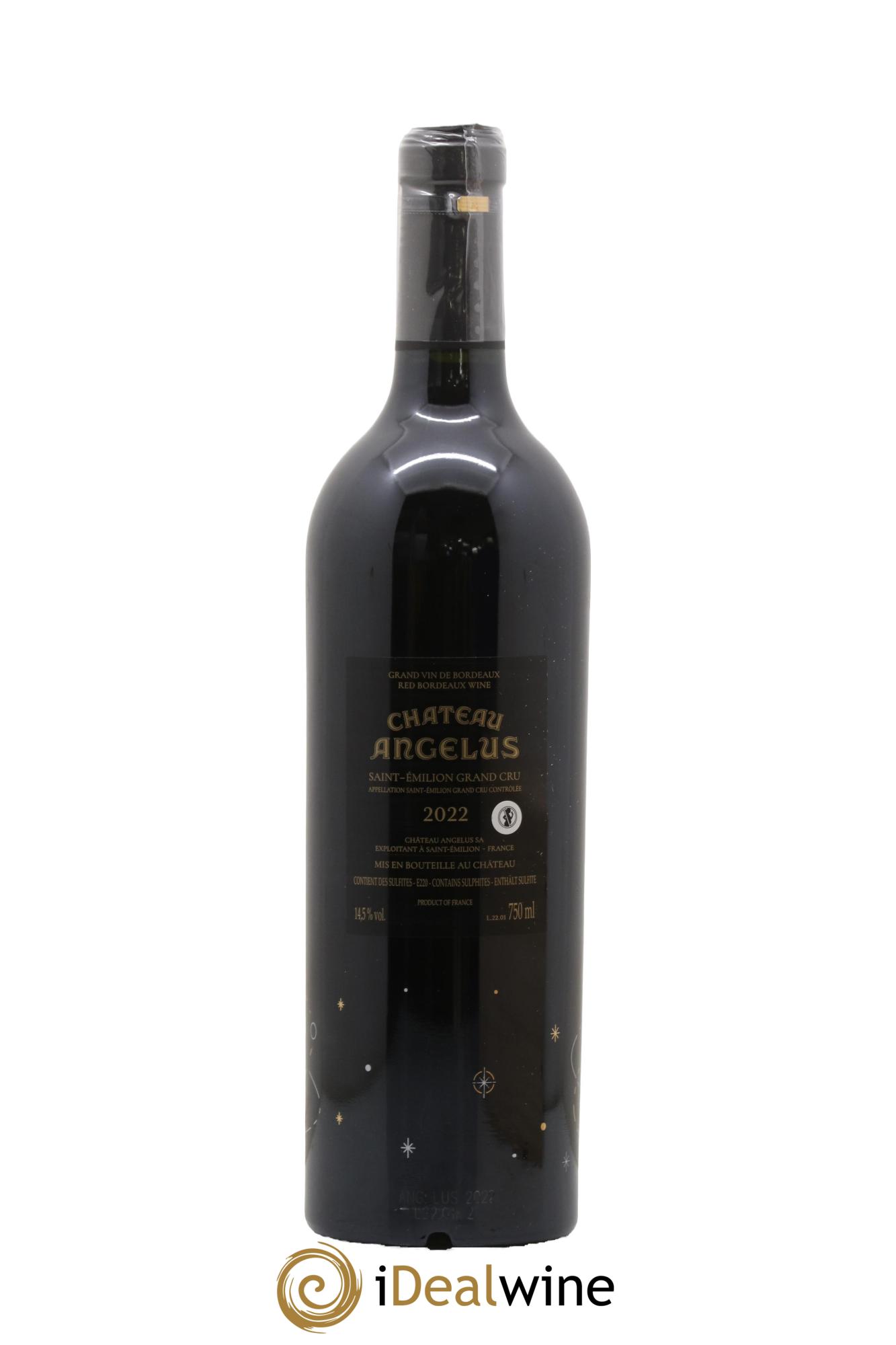 Château Angélus 1er Grand Cru Classé A 2022 - Lotto di 1 bottiglia - 2