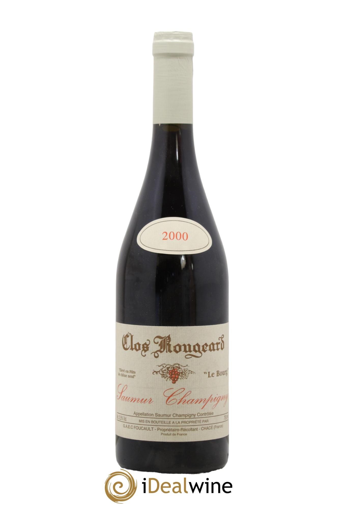Saumur-Champigny Le Bourg Clos Rougeard 2000 - Posten von 1 Flasche - 0