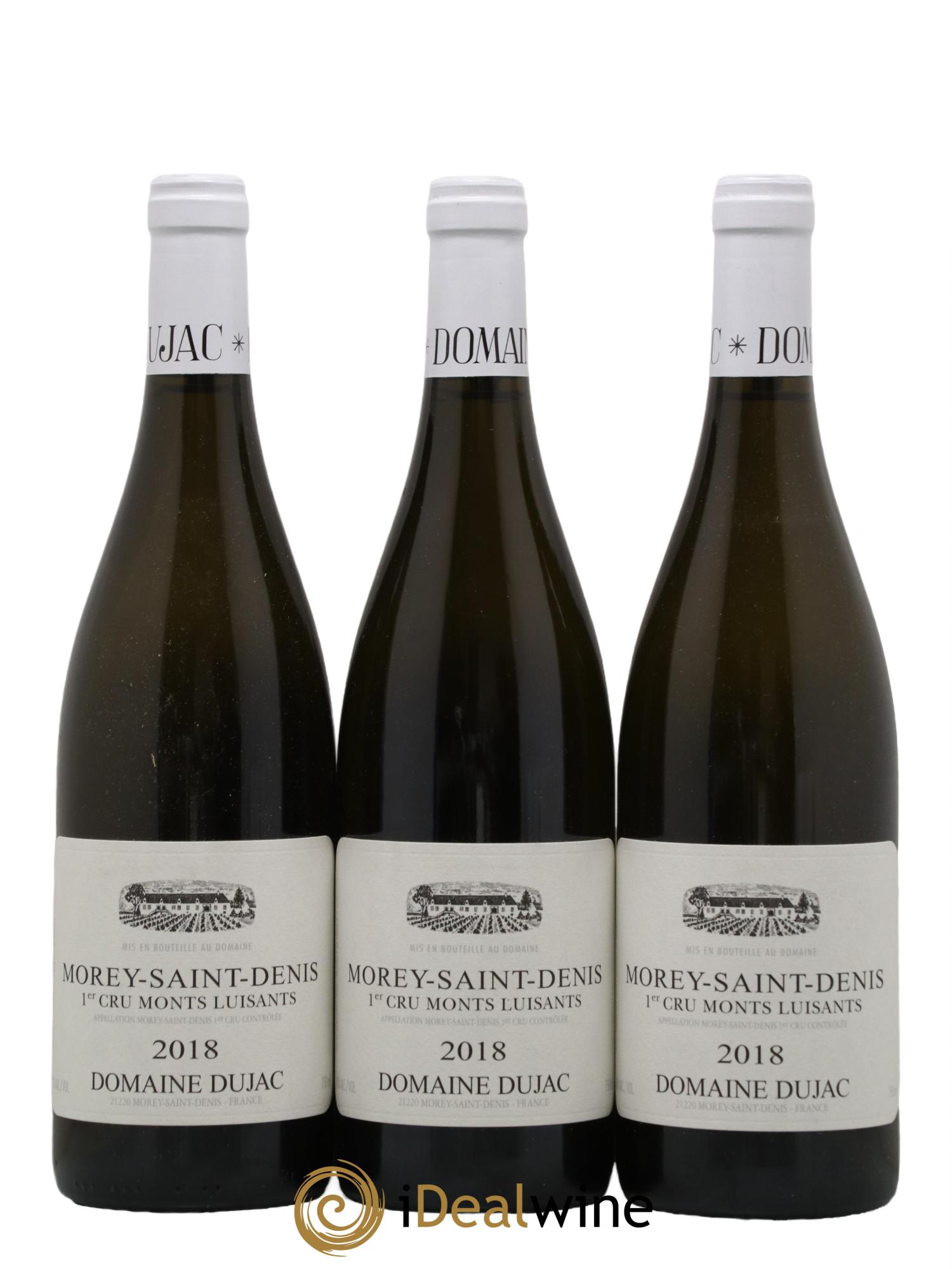 Morey-Saint-Denis 1er Cru Monts Luisants Dujac (Domaine) Les Monts Luisants 2018 - Lot de 3 bouteilles - 0