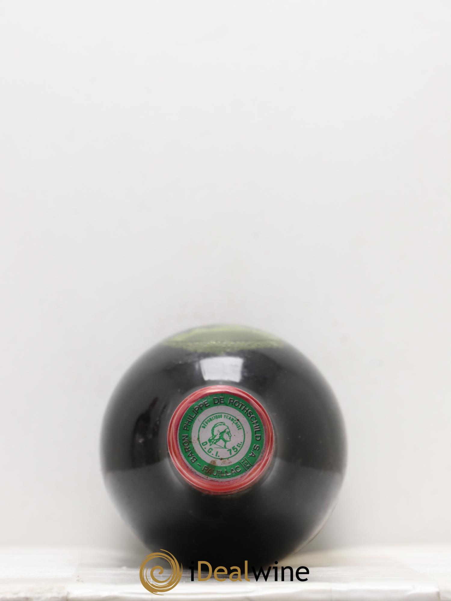 Château Mouton Rothschild 1er Grand Cru Classé 1975 - Lot de 2 bouteilles - 1