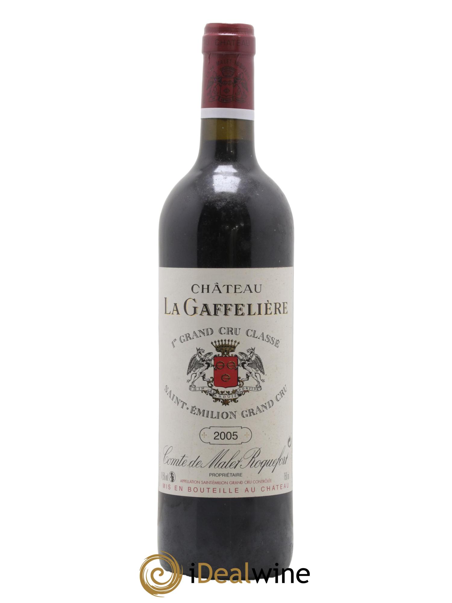 Château la Gaffelière 1er Grand Cru Classé B 2005 - Lot de 1 bouteille - 0
