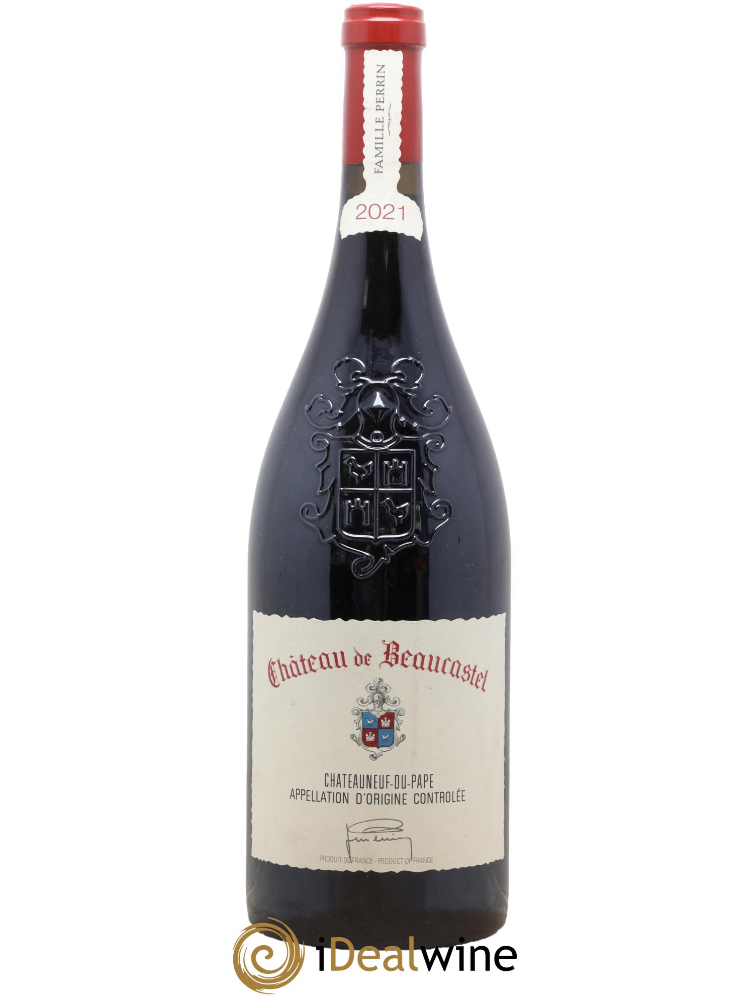 Châteauneuf-du-Pape Château de Beaucastel Famille Perrin 2021 - Lotto di 1 magnum - 0