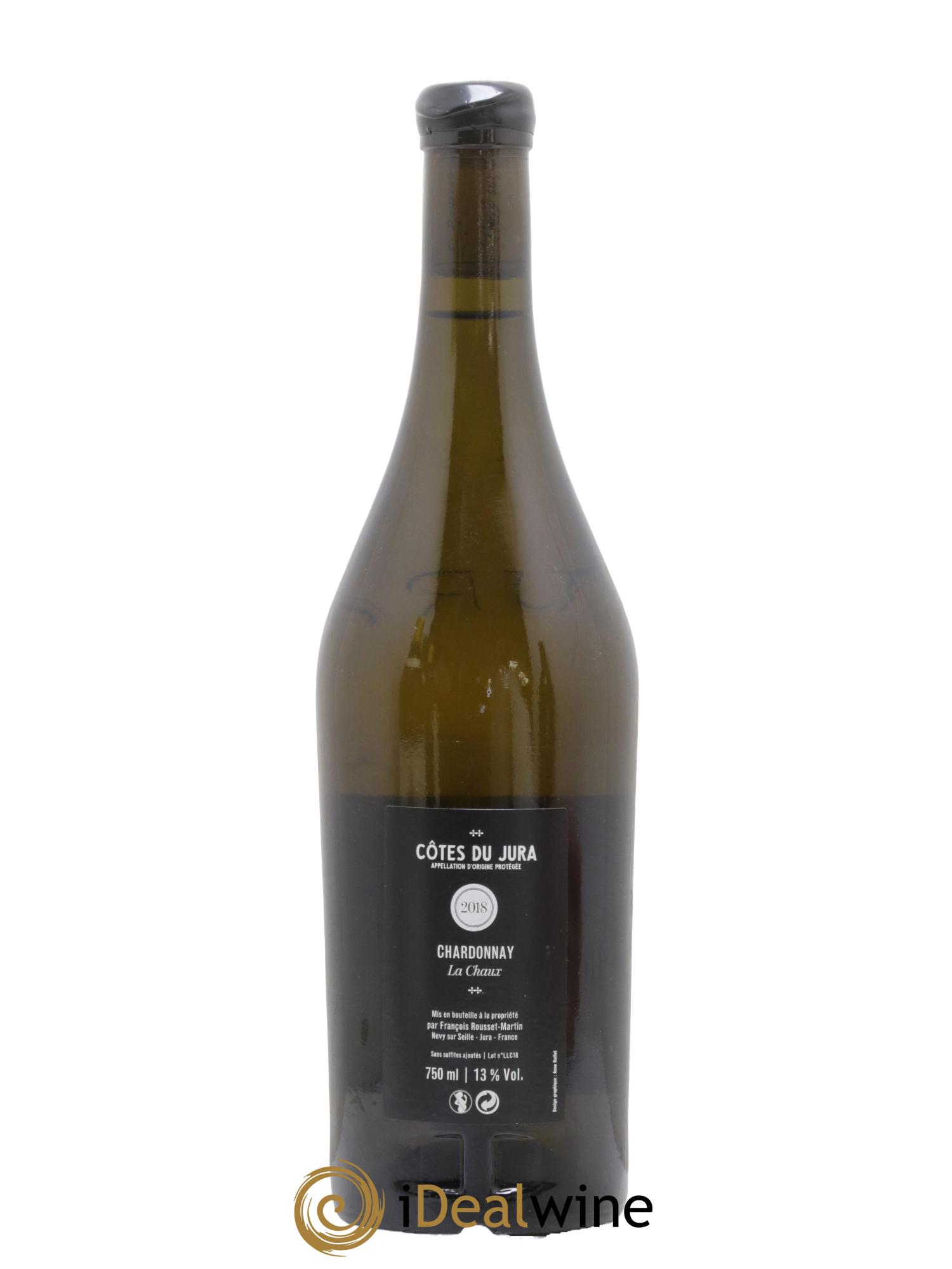 Côtes du Jura La Chaux François Rousset Martin 2018 - Lotto di 1 bottiglia - 1