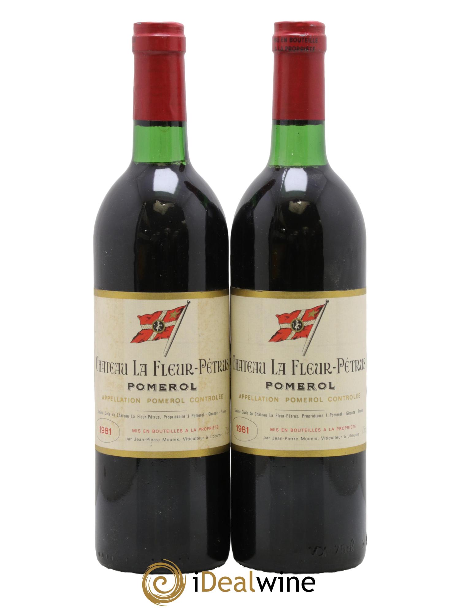 Château la Fleur Petrus 1981 - Lot de 2 bouteilles - 0