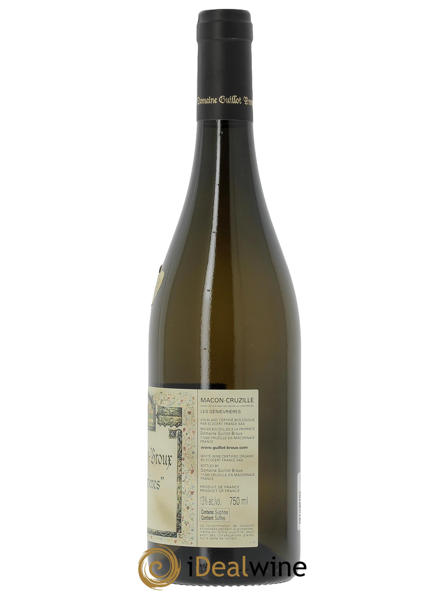 Mâcon-Cruzille Les Genievrières Guillot-Broux (Domaine)  2023 - Lotto di 1 bottiglia - 1